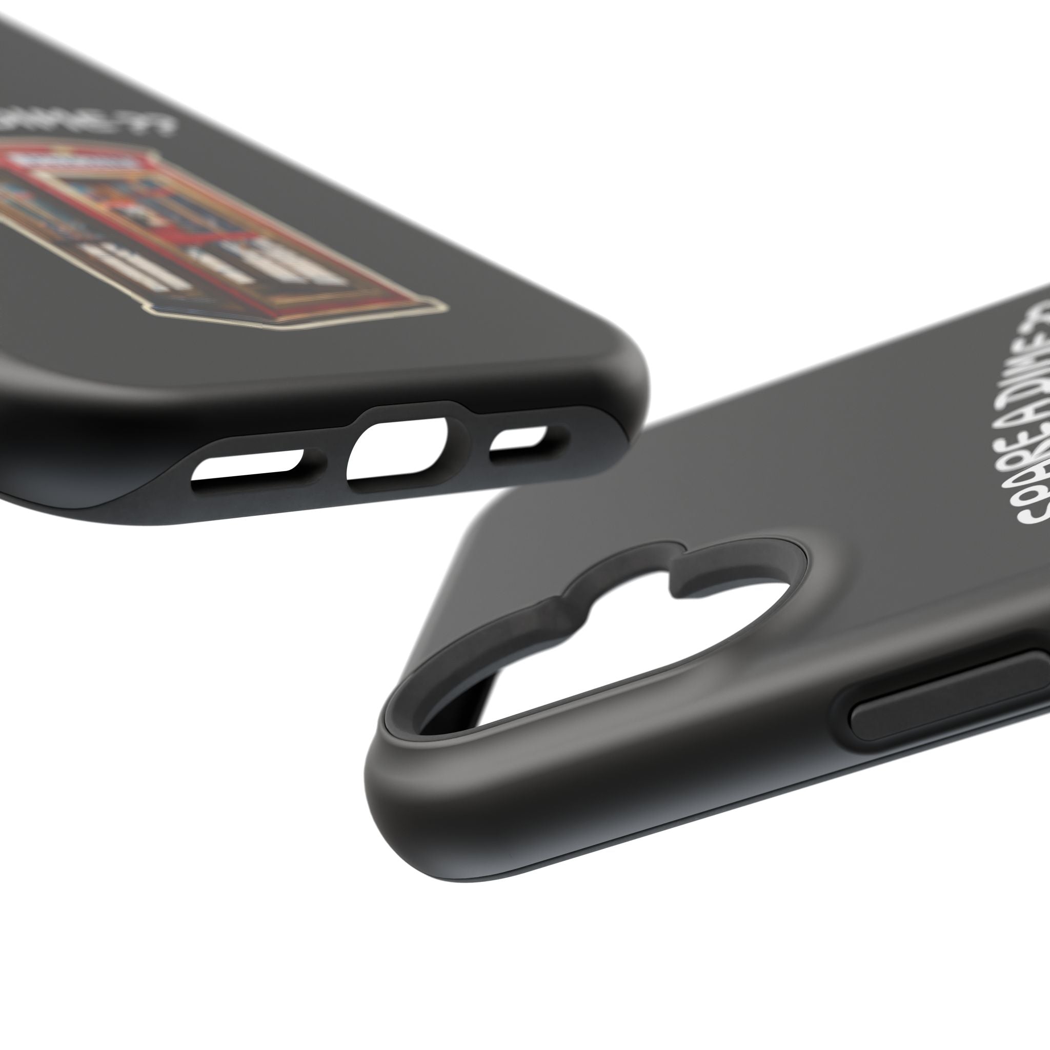 Phone Case — 'Spare a Dime?' Retro Phone Booth Magnetic Impact‑Resistant Case