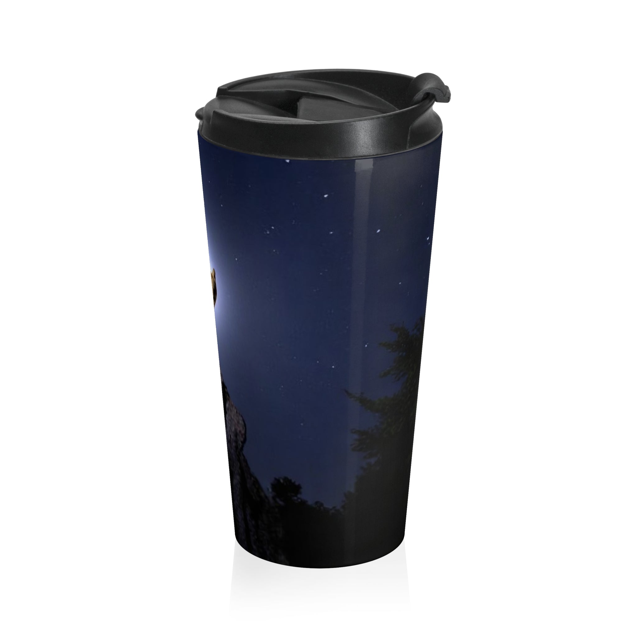 Coyote Stainless Steel Travel Mug (15oz)