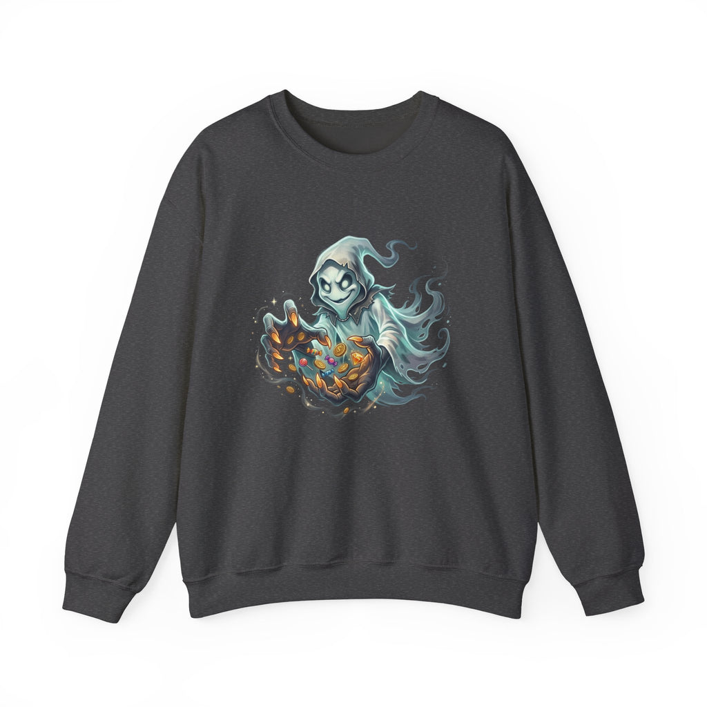 Treasure Ghost Halloween Crewneck Sweatshirt