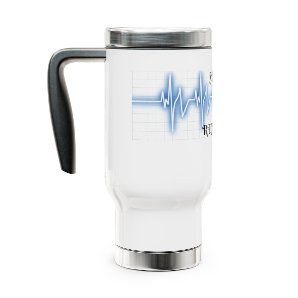 Stent Recipient Stainless Steel Travel Mug (15oz)