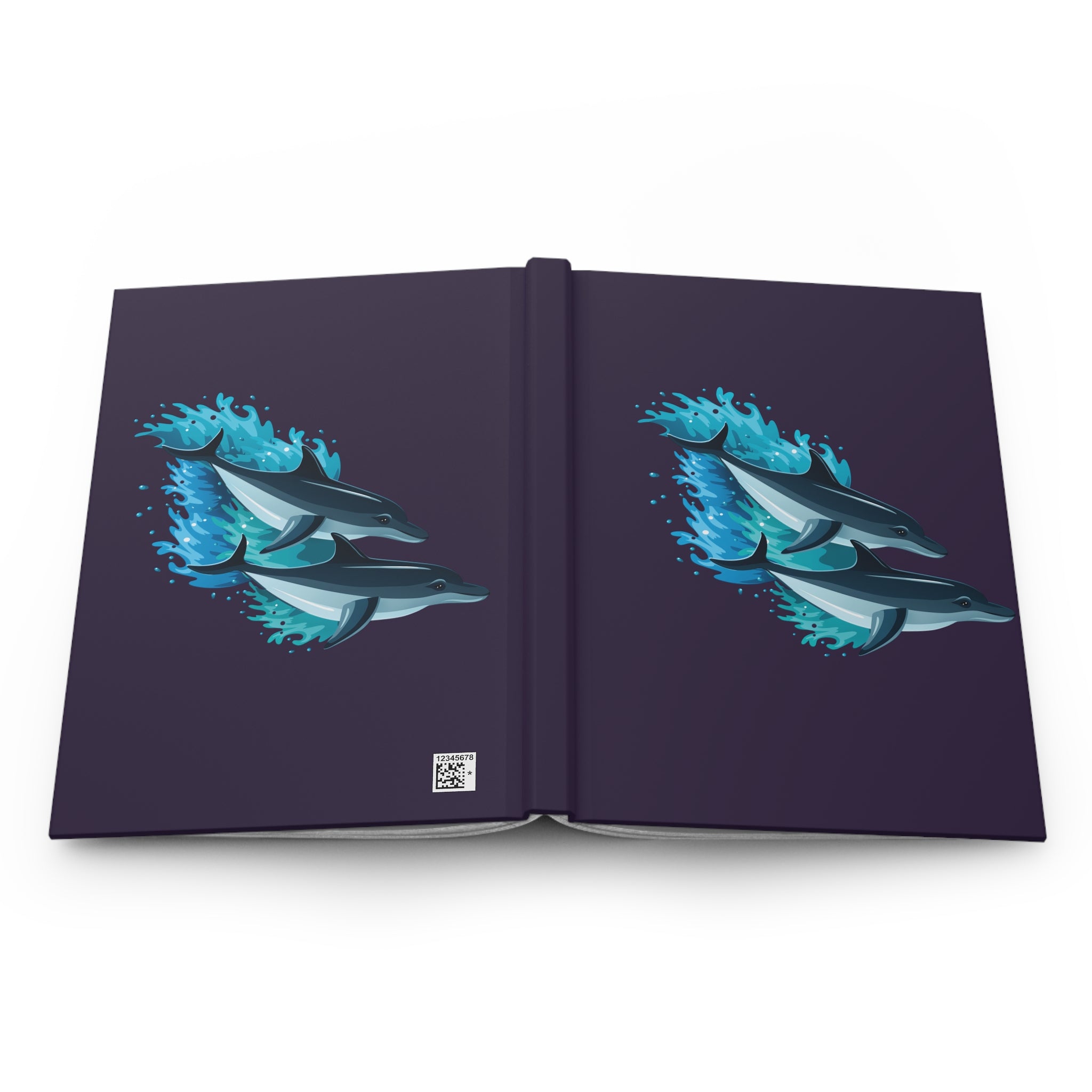 DOLPHINS Hardcover Journal Matte