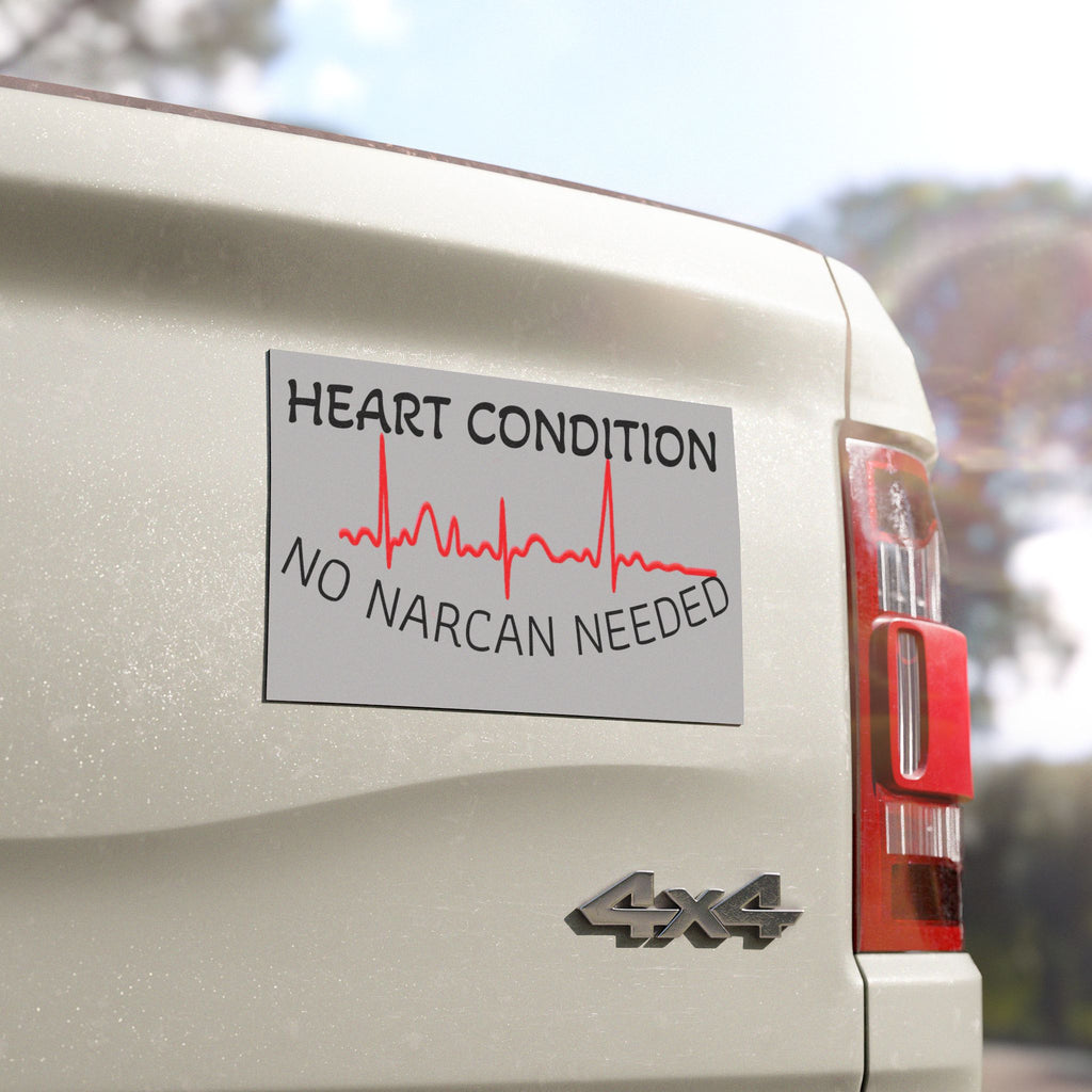 HEART CONDITION Car Magnets