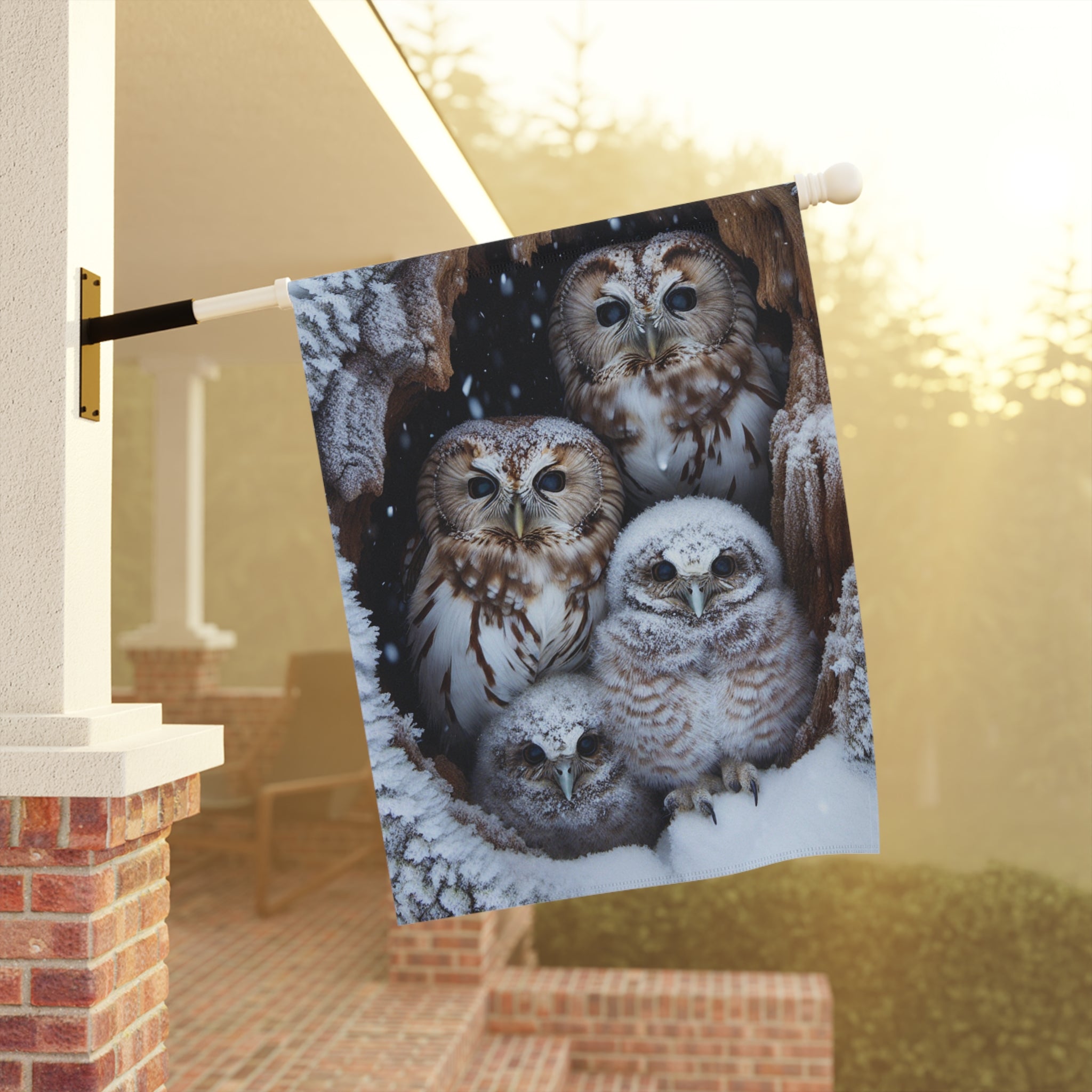 Owls Garden Banner