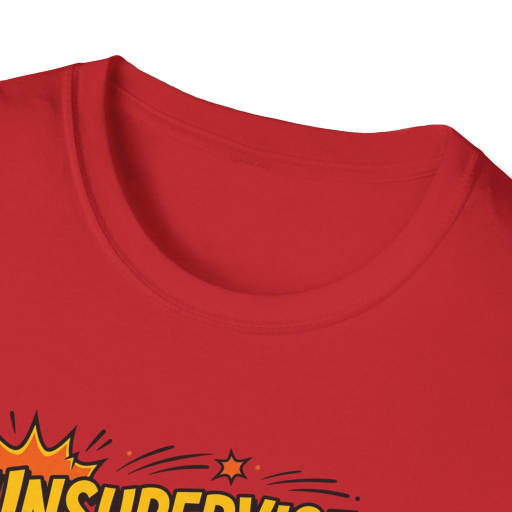 T-Shirt — "Unsupervised Thoughts in Progress" Retro Comic Graphic