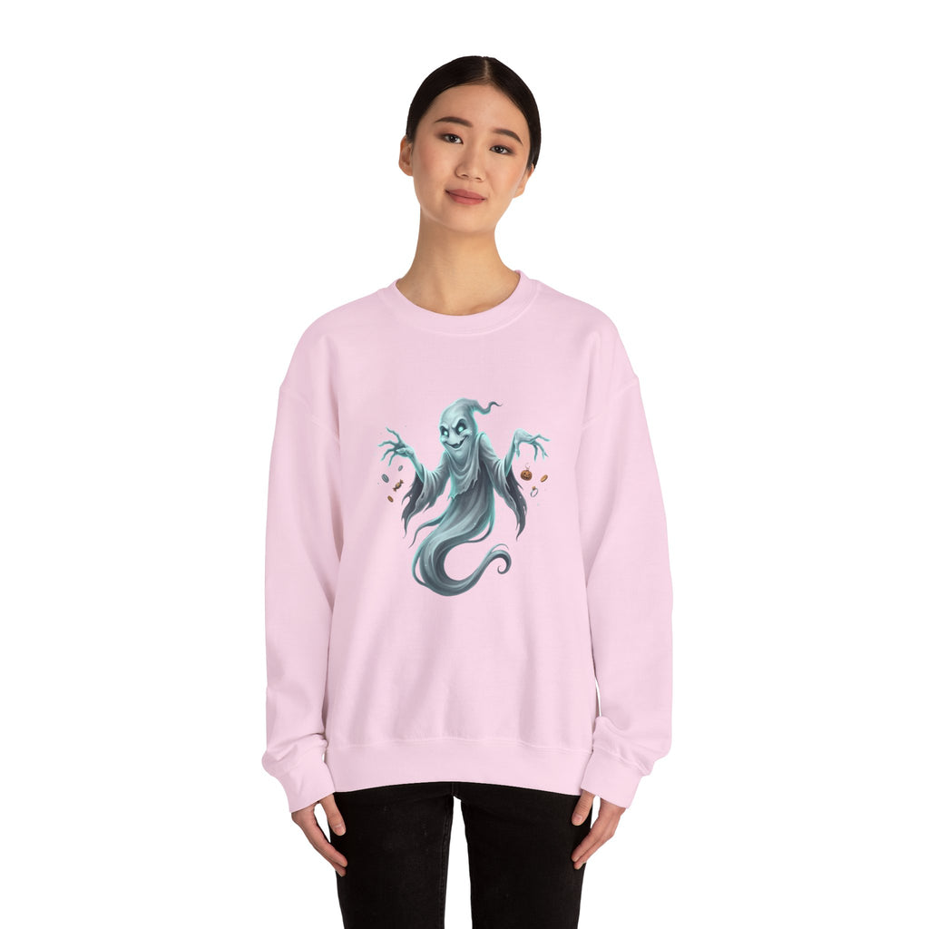 Mischief Ghost Halloween Crewneck Sweatshirt
