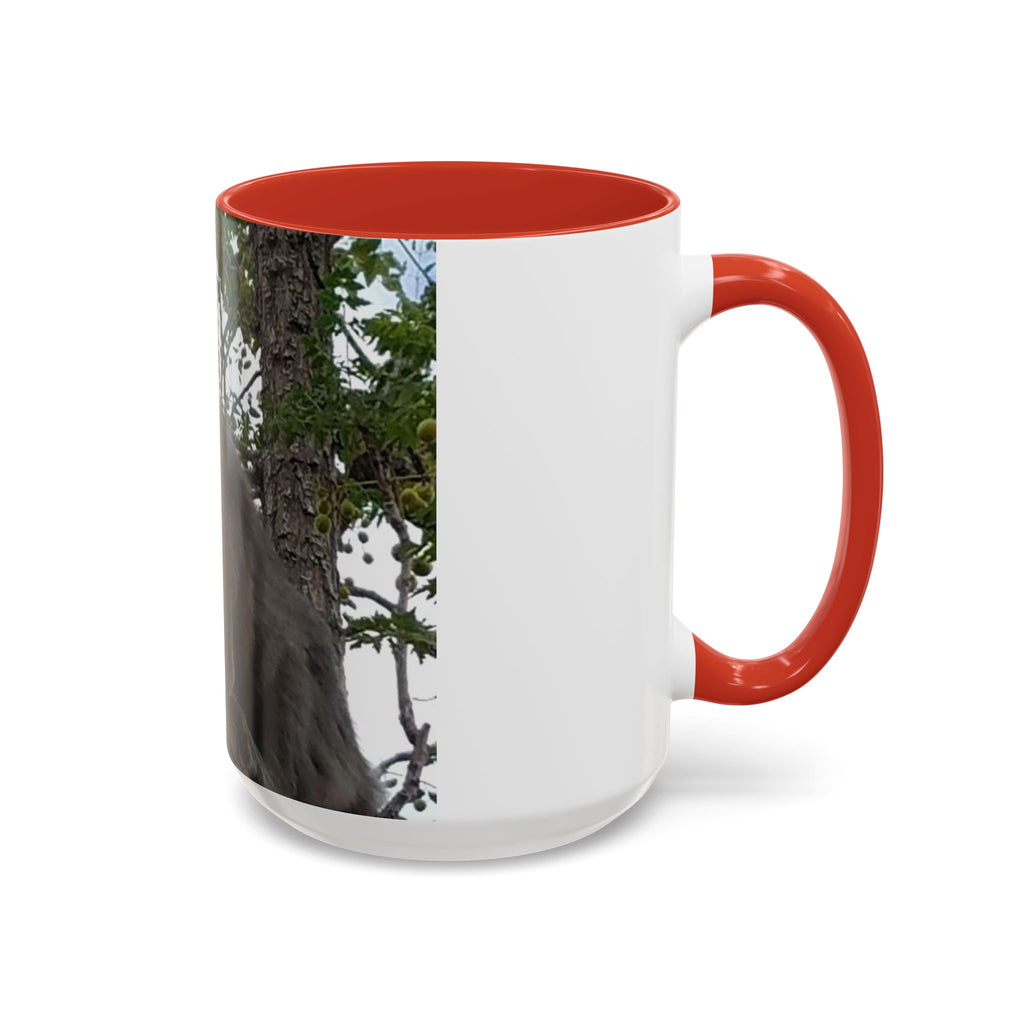 Cat in a Tree Accent Coffee Mug (11oz, 15oz)