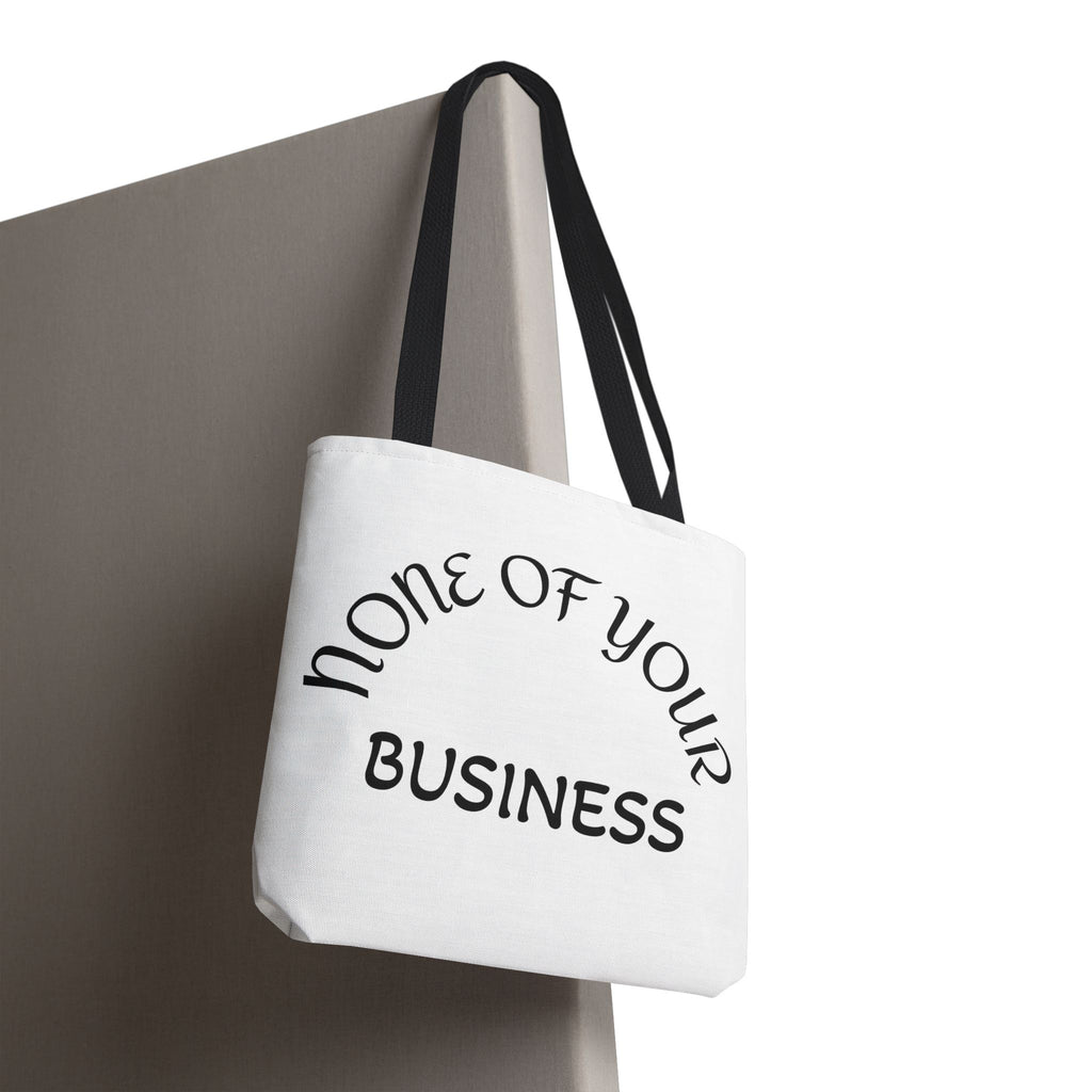 None of your Business (rat on the backside)Tote Bag (AOP)