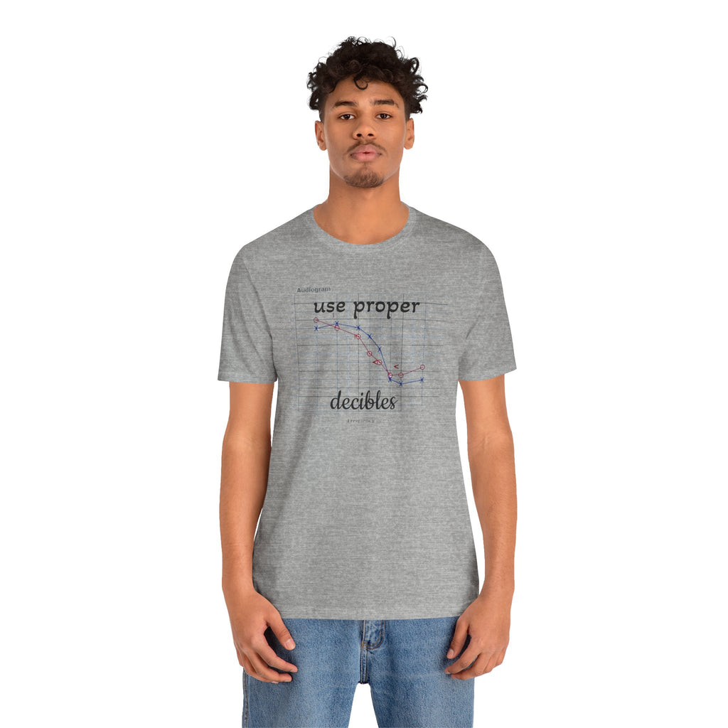 DECIBEL METER Jersey Short Sleeve Tee