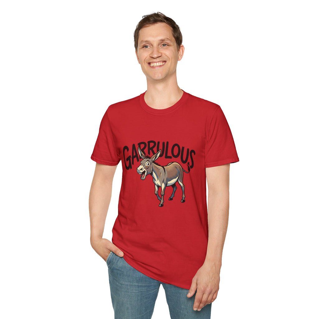 Garrulous Donkey Funny Animal T-Shirt