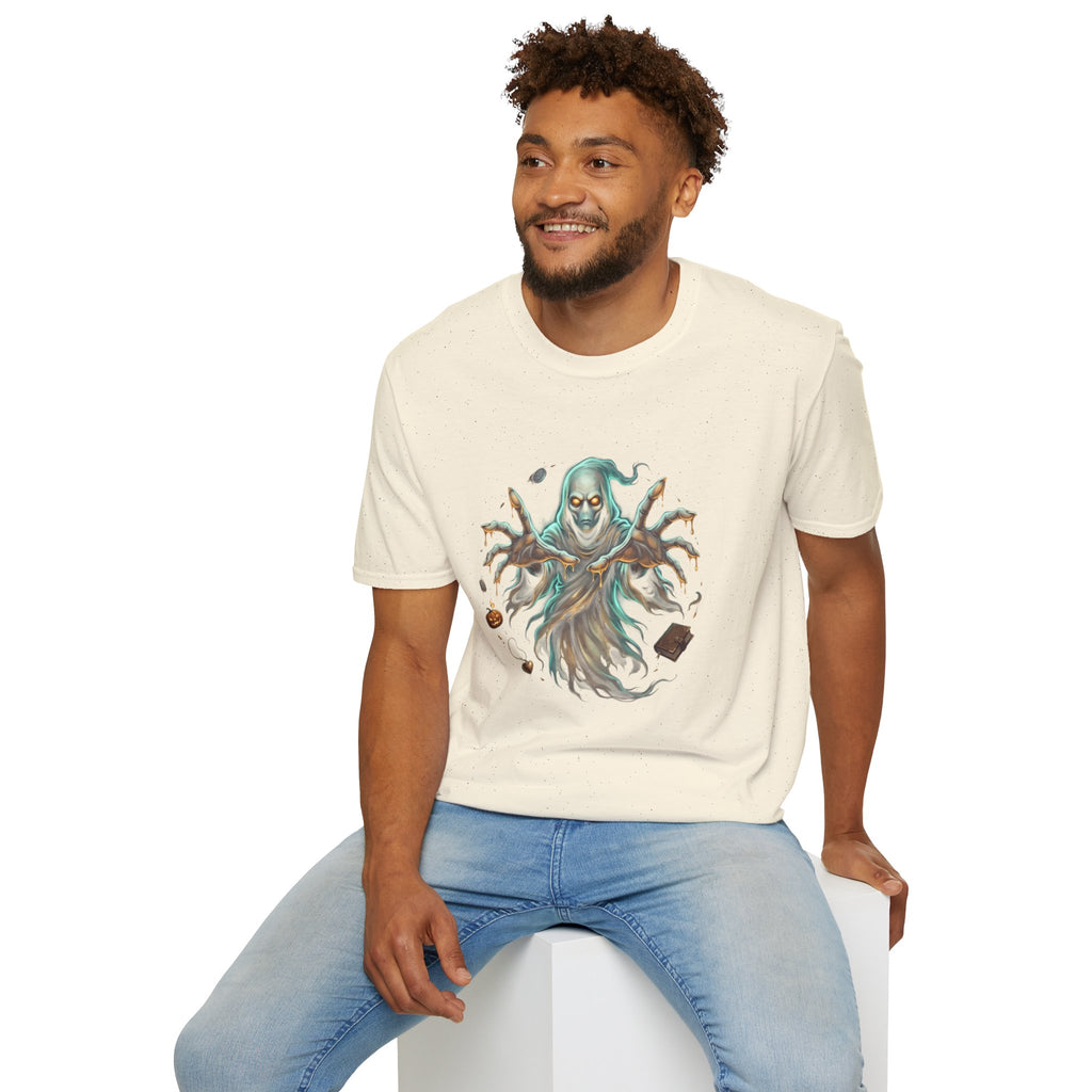 Hooded Specter Halloween Unisex Softstyle T-Shirt