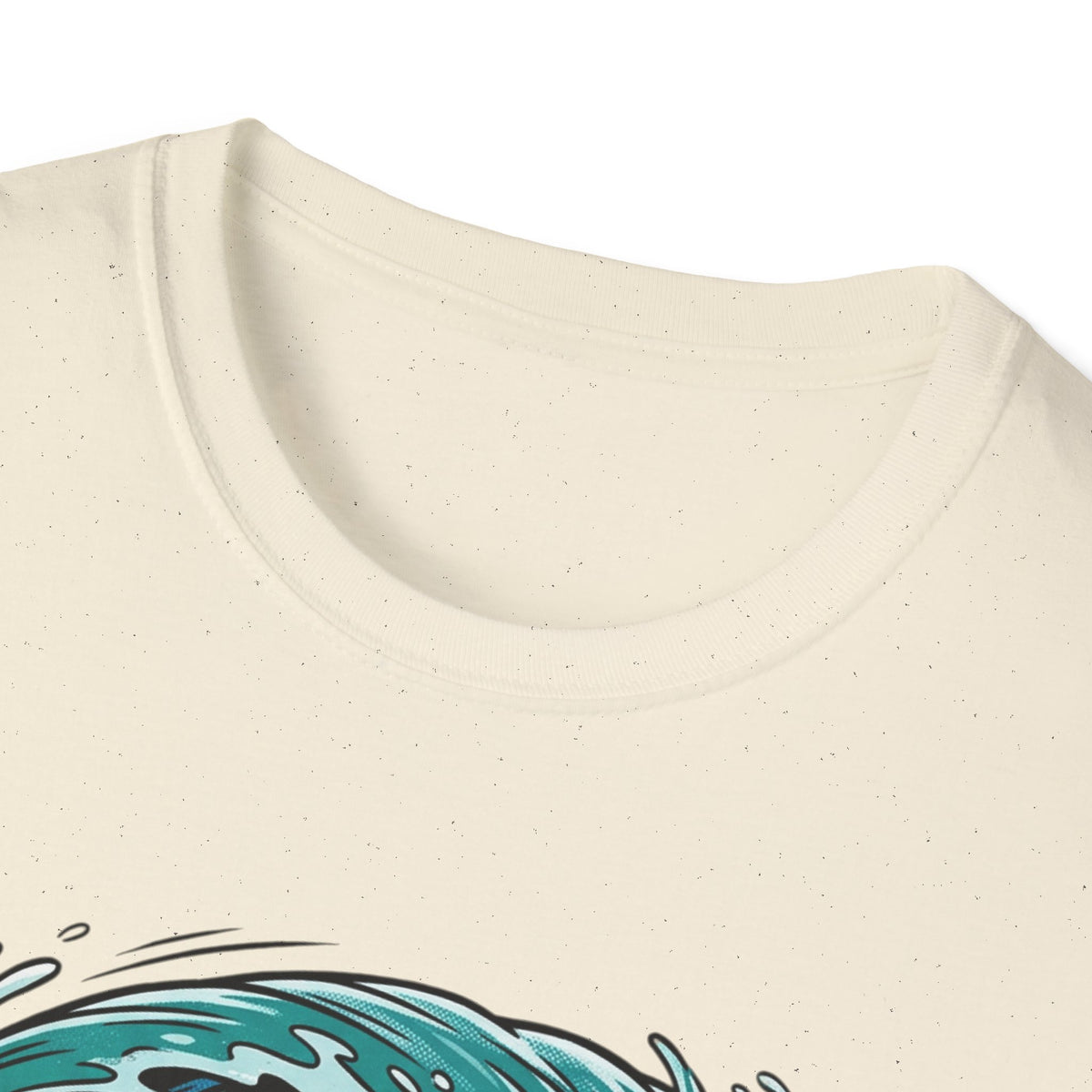 Surfing Santa T-Shirt — Christmas Beach Holiday Tee