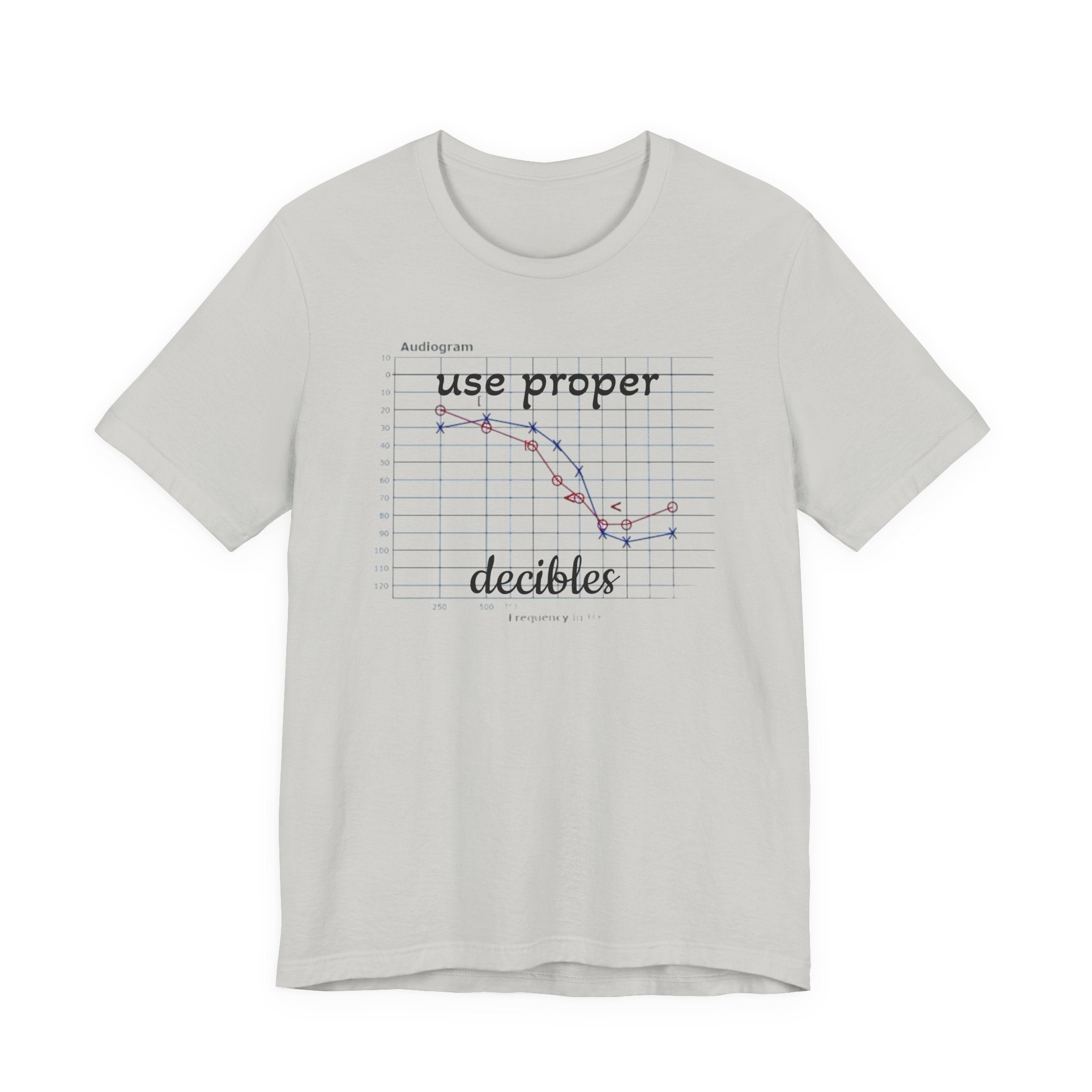 DECIBEL METER Jersey Short Sleeve Tee