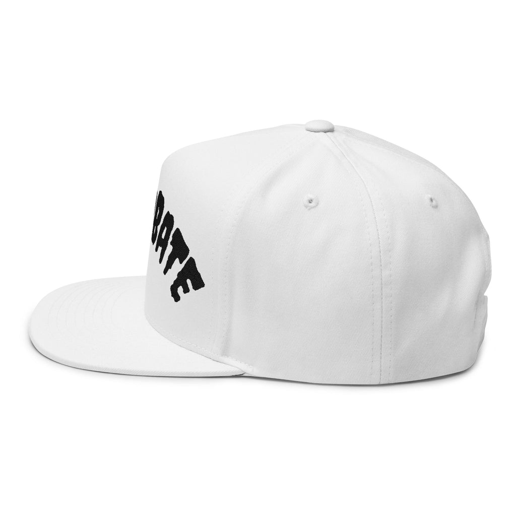 Flat Bill Cap (Embroidery)