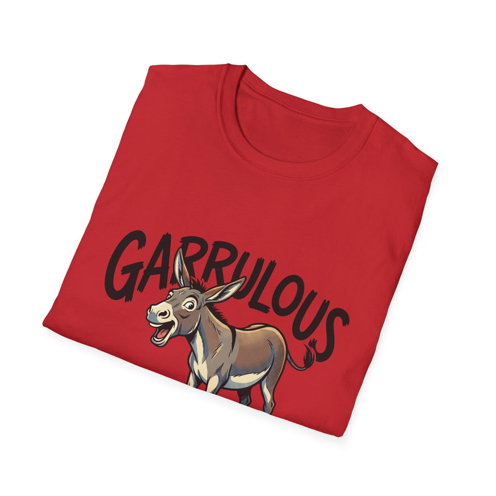 Garrulous Donkey Funny Animal T-Shirt