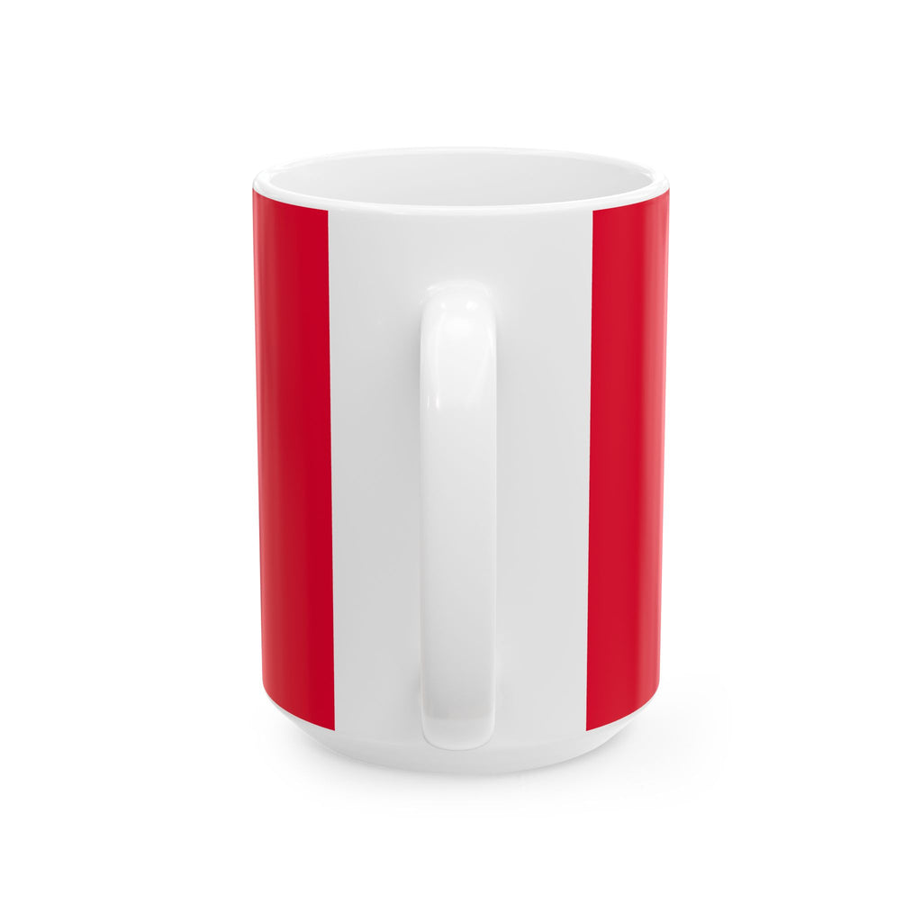 Political Satire Ceramic Mug — "Freeloader" Protest Poster Design (11oz, 15oz)