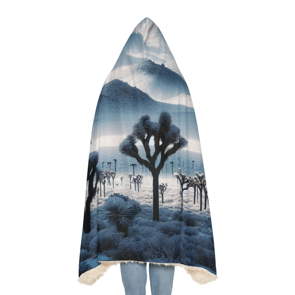 Snuggle Blanket - Joshua Tree with Snow 2