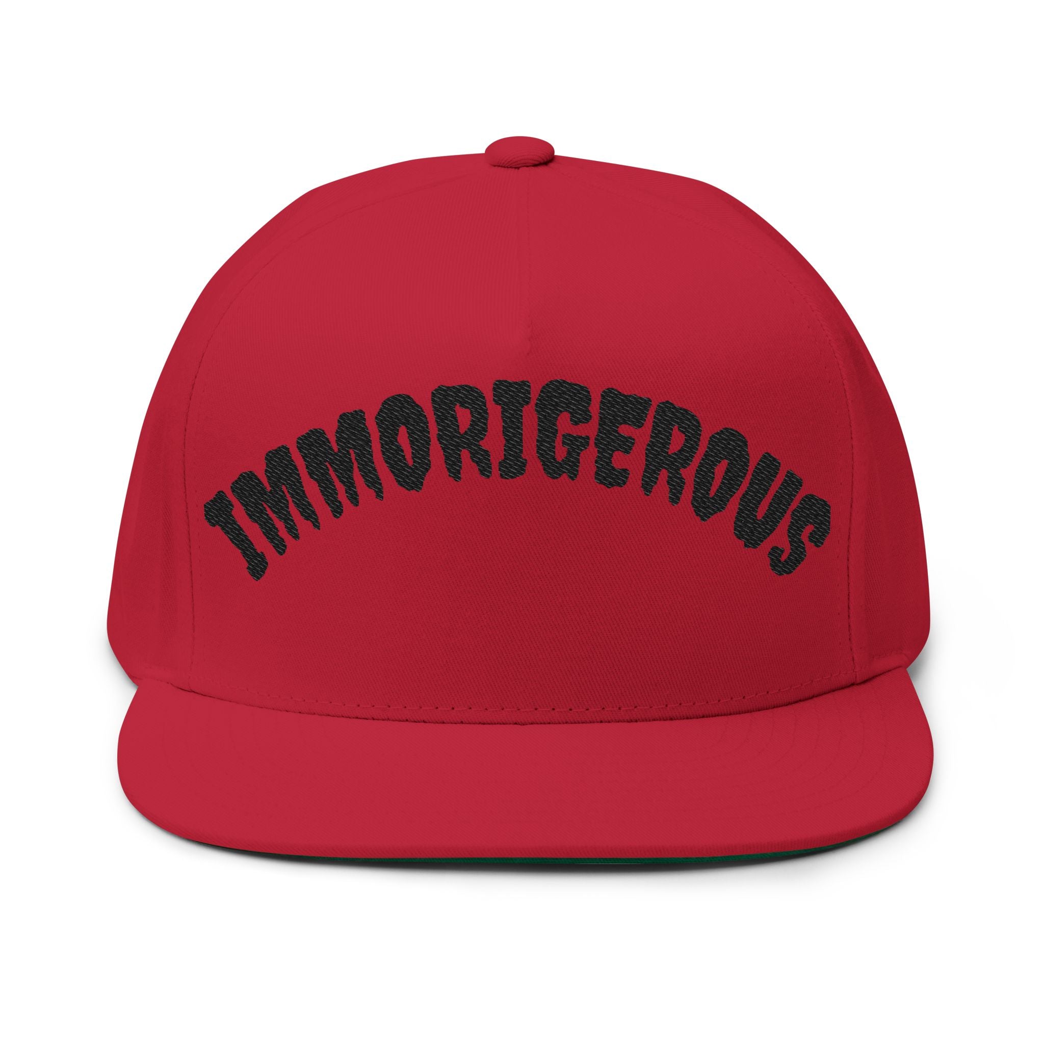 Flat Bill Cap (Embroidery)