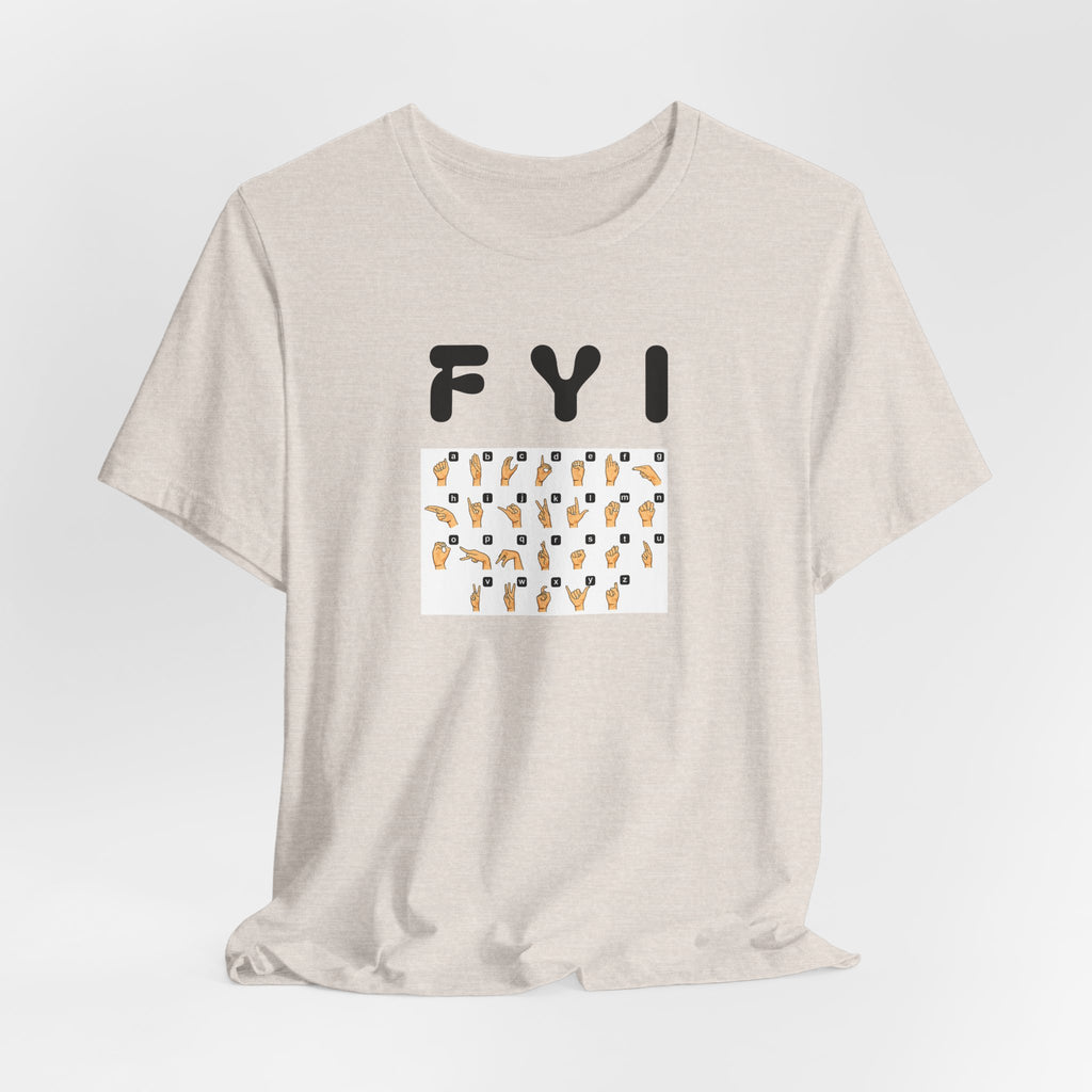 Unisex Jersey Short Sleeve Tee