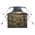 Scarecrow Field Apron — Halloween Harvest Kitchen Apron