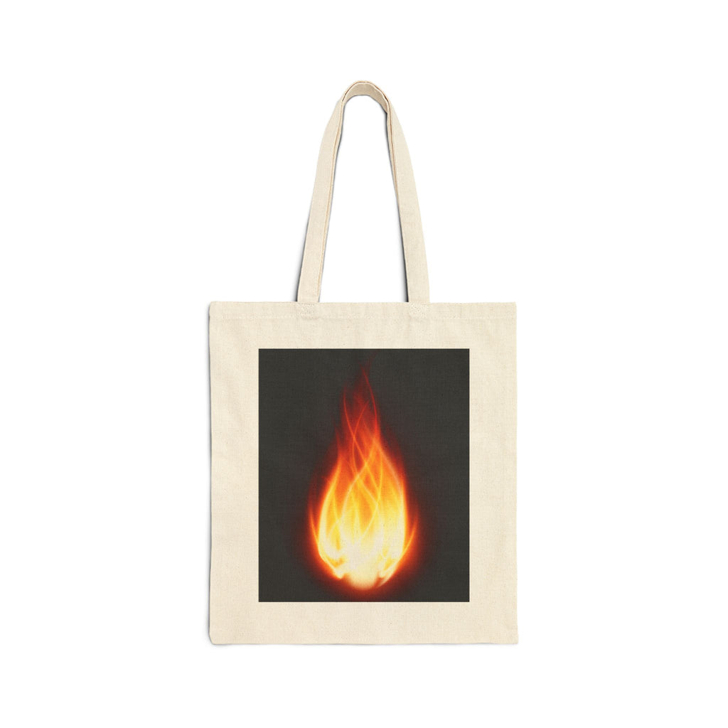 FLAME Cotton Canvas Tote Bag