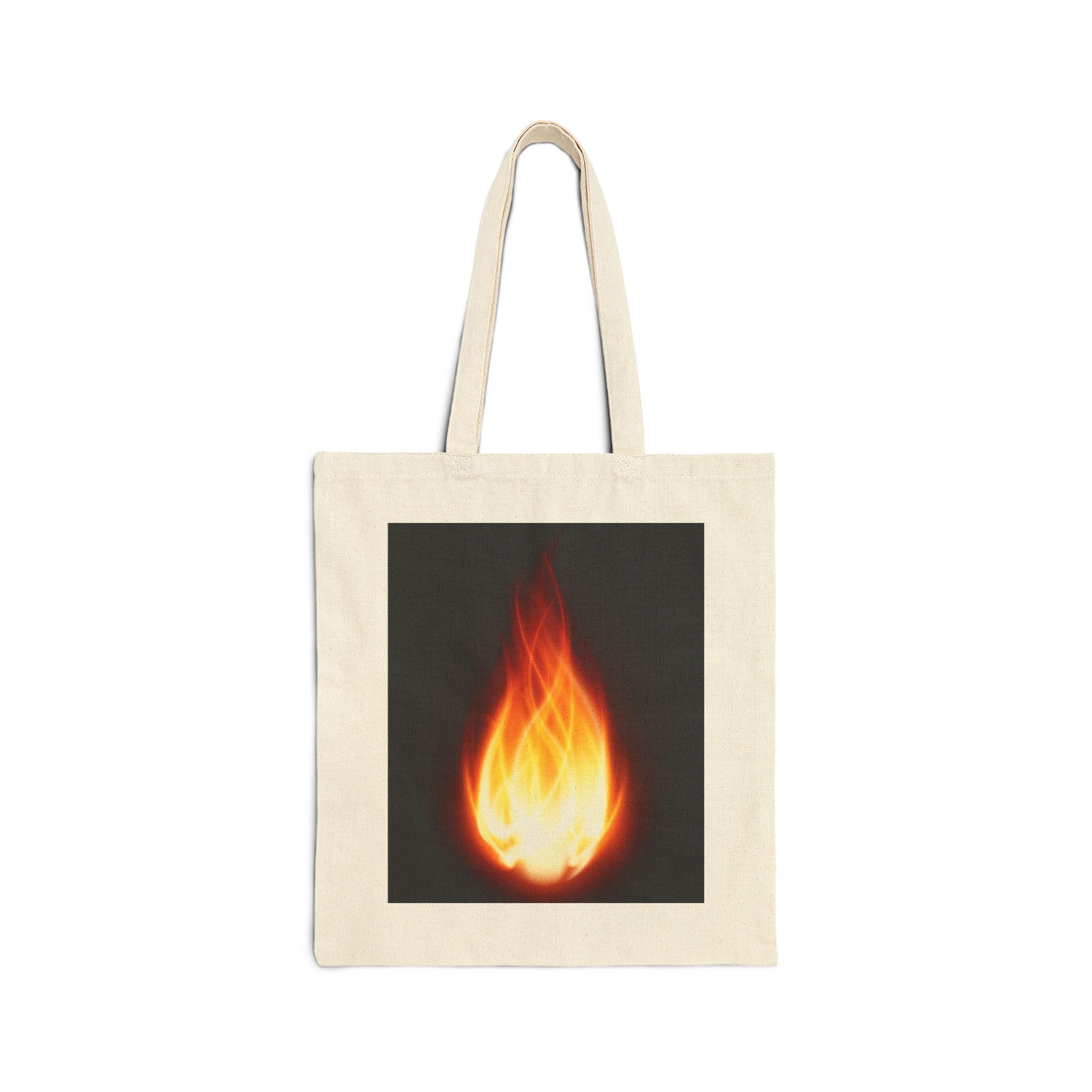 FLAME Cotton Canvas Tote Bag