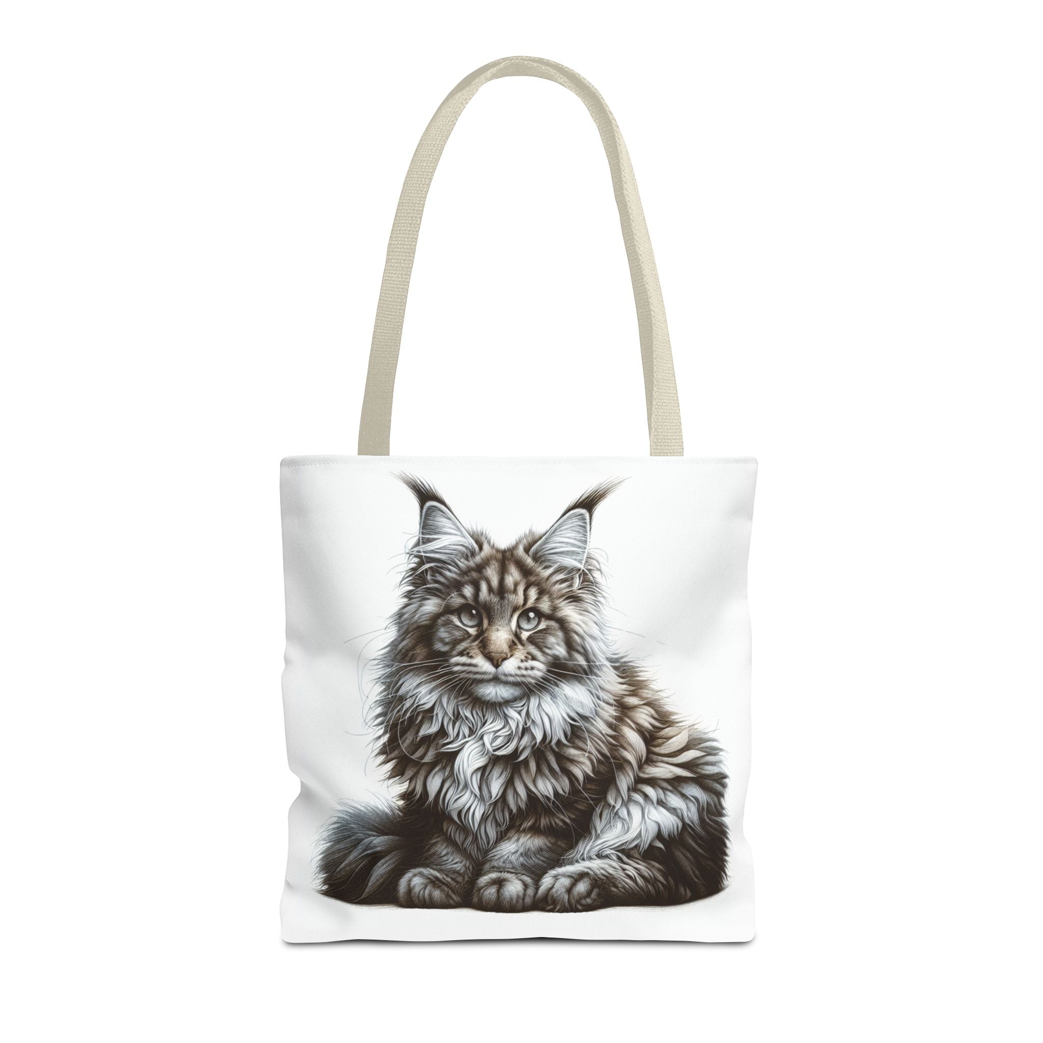 Maine Coon Cat Tote Bag (AOP)