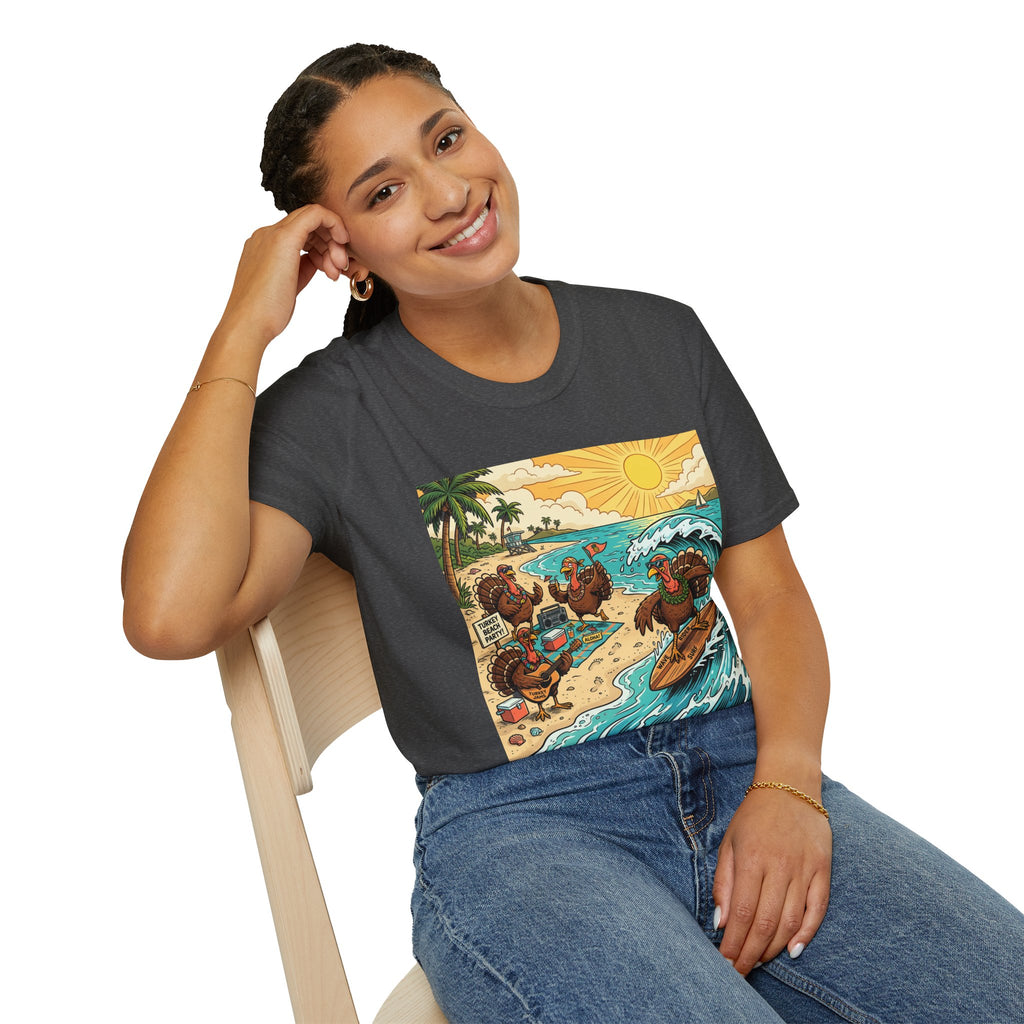 Surfing Turkey Beach Party T-Shirt