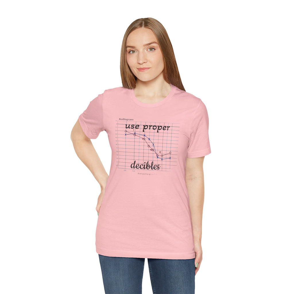 DECIBEL METER Jersey Short Sleeve Tee