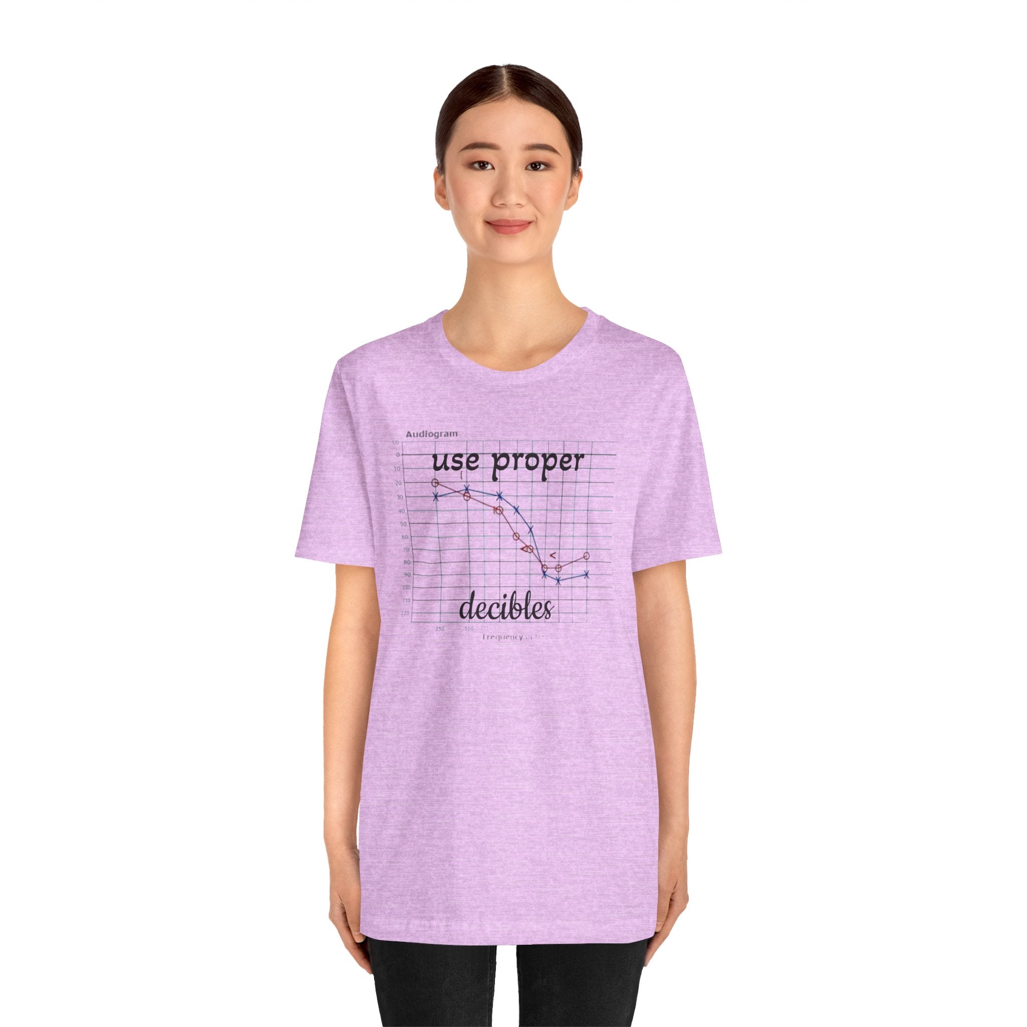 DECIBEL METER Jersey Short Sleeve Tee
