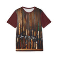Fishing Rods All-Over Print Men's Sports Jersey — Angler Graphic Tee for Fishing Enthusiasts