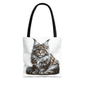 Maine Coon Cat Tote Bag (AOP)