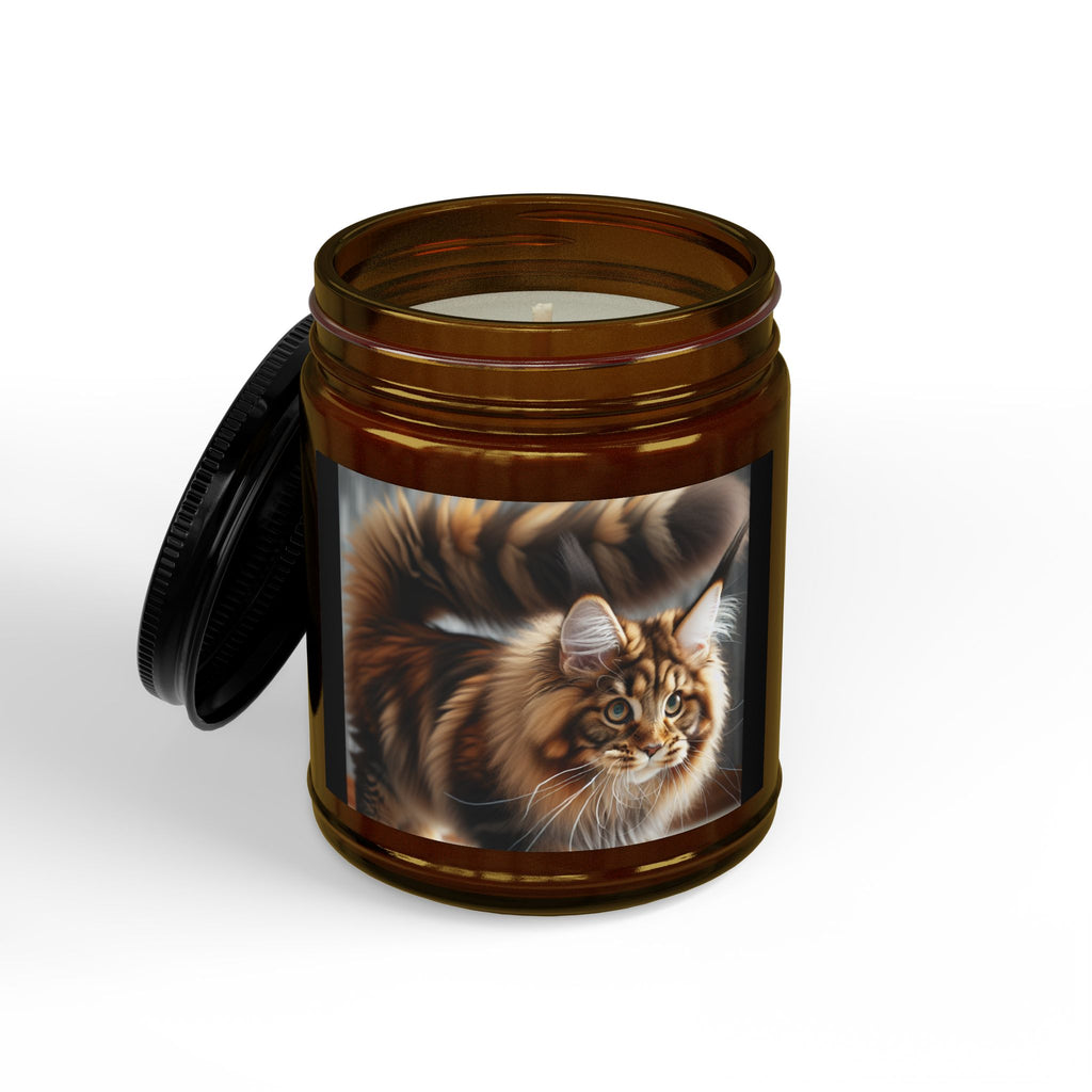 Maine Coon Cat Scented Candle (9oz)
