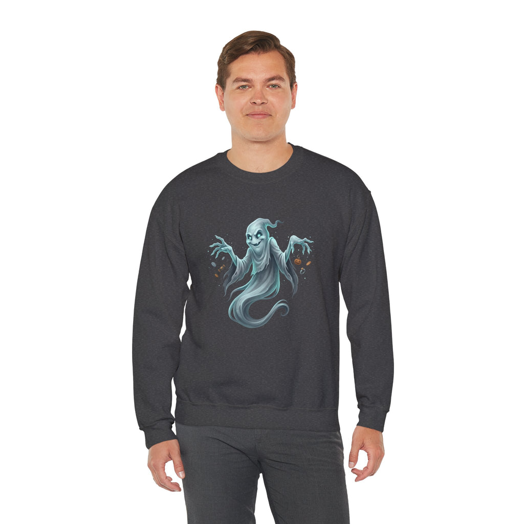 Mischief Ghost Halloween Crewneck Sweatshirt