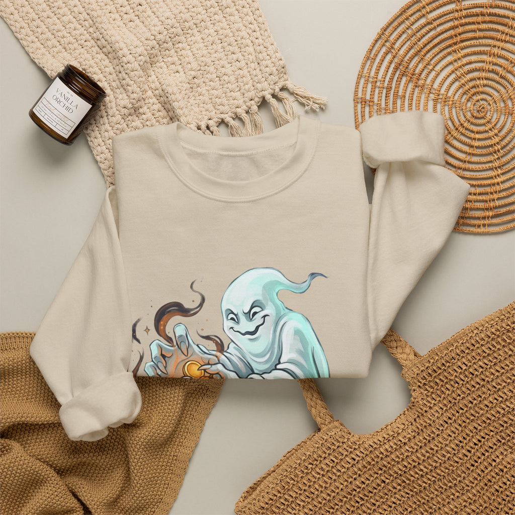 Ghost Portal Halloween Unisex Heavy Blend Crewneck Sweatshirt