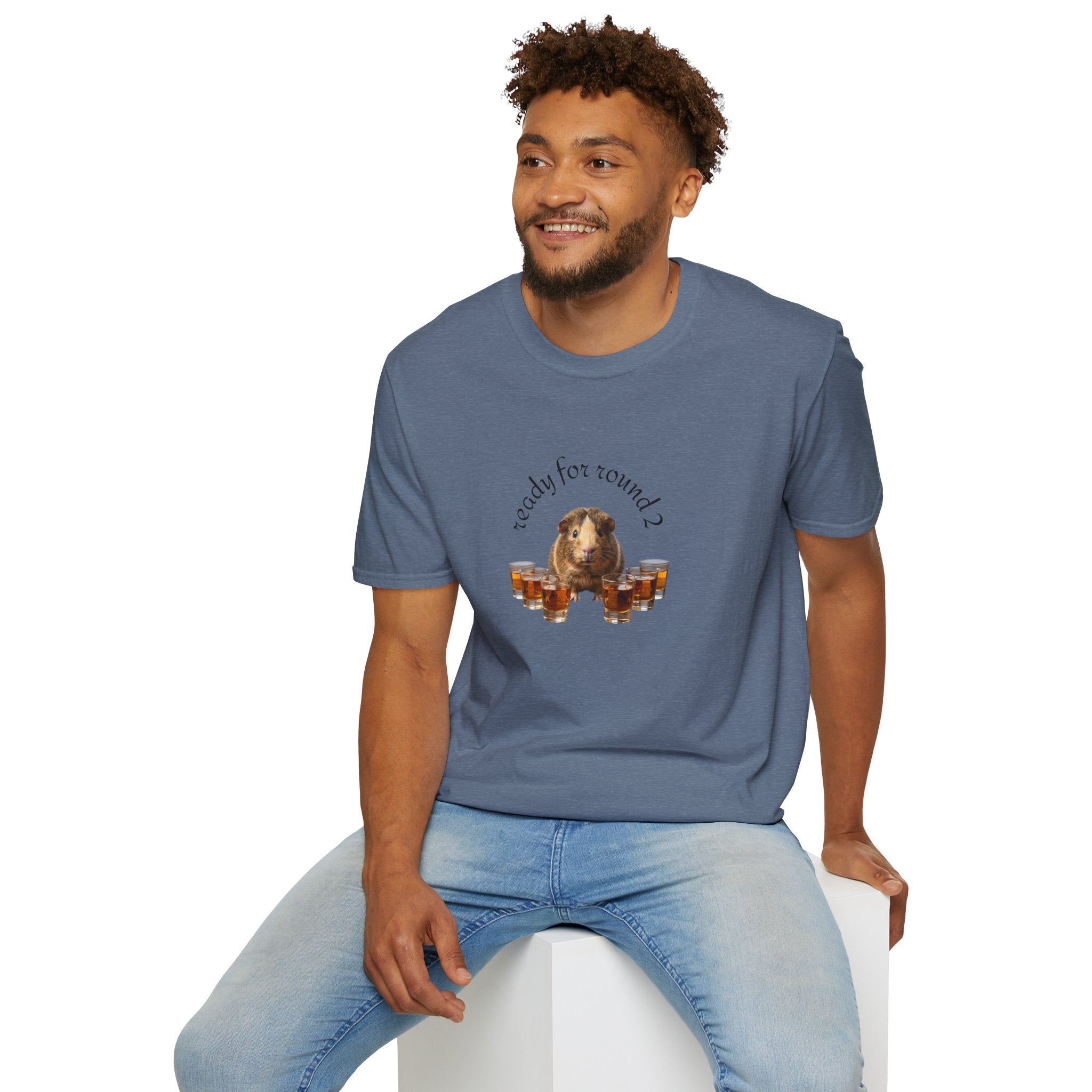 ROUND 2 Unisex Soft style T-Shirt