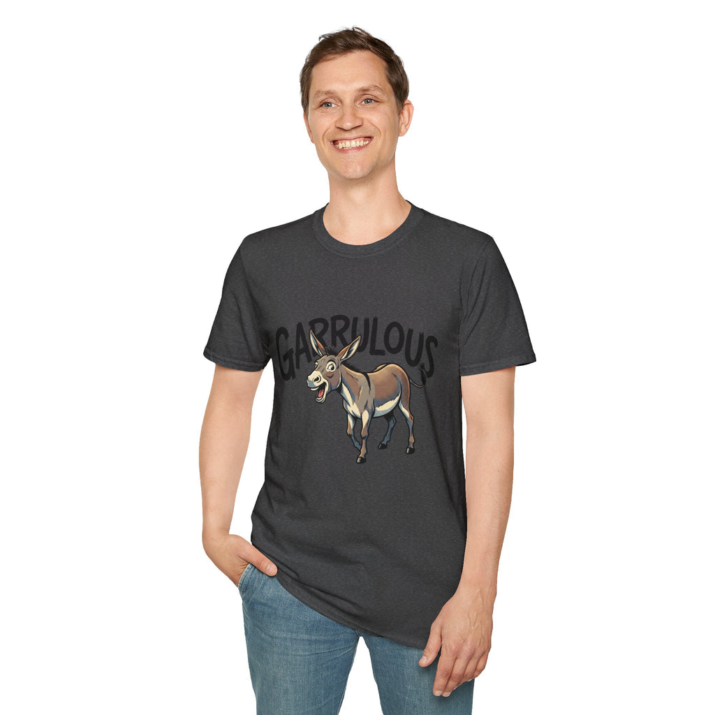 Garrulous Donkey Funny Animal T-Shirt