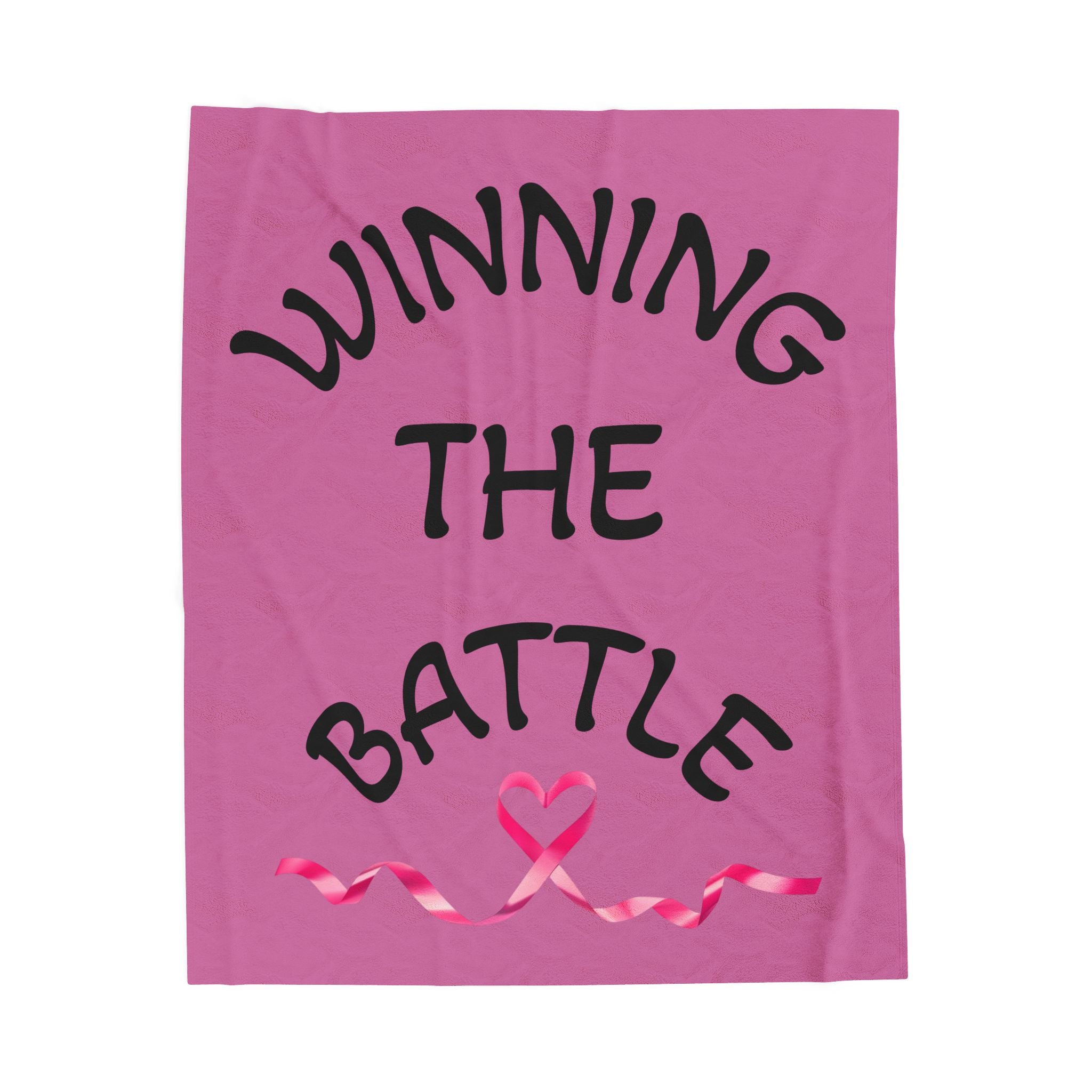 Velveteen Plush Blanket - Winning the Battle