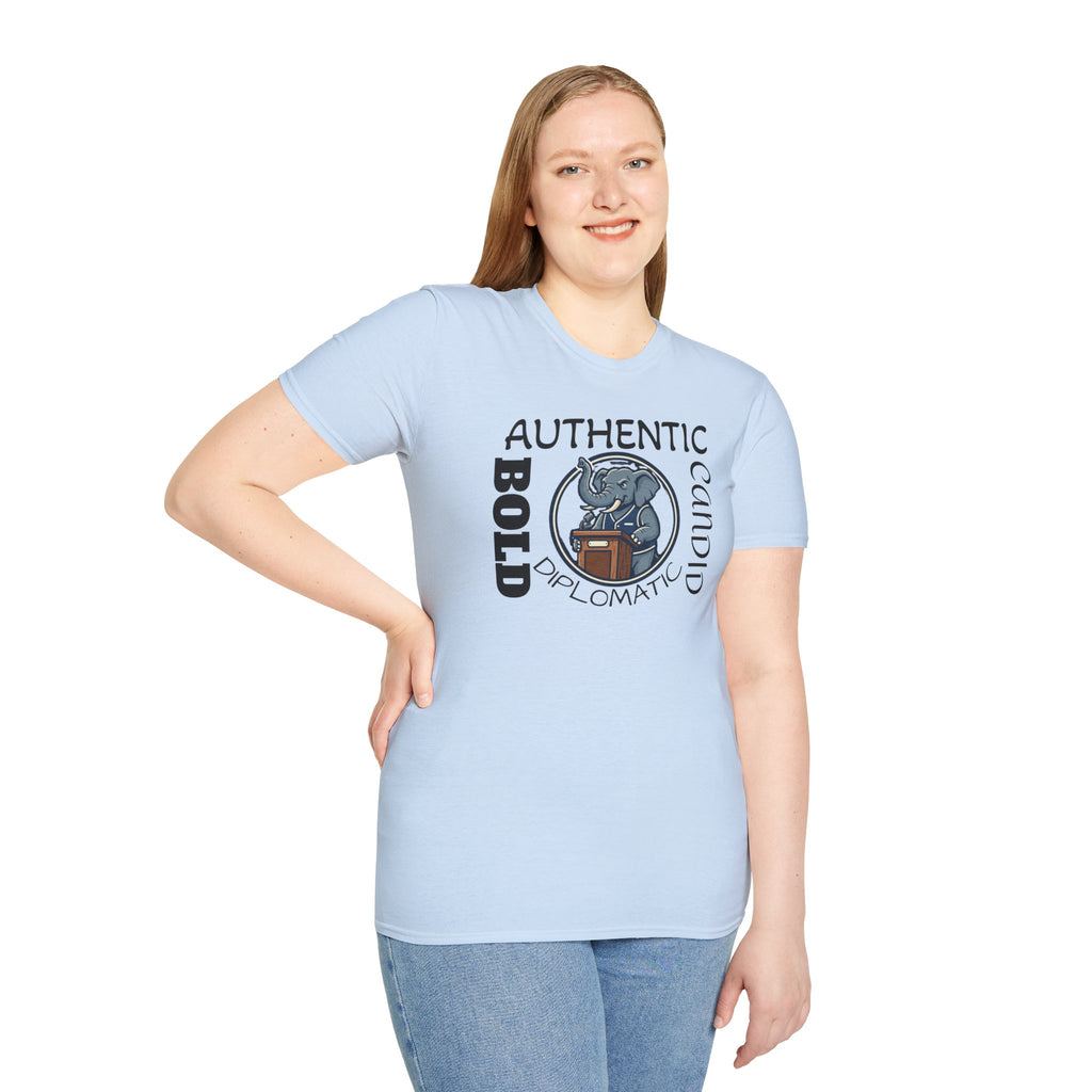 TALKING ELEPHANT Unisex Soft style T-Shirt