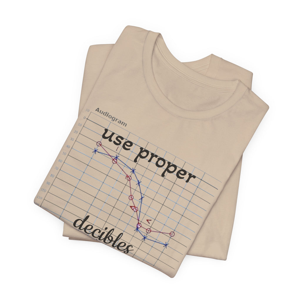 DECIBEL METER Jersey Short Sleeve Tee