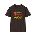 T-Shirt — "Unsupervised Thoughts in Progress" Retro Comic Graphic