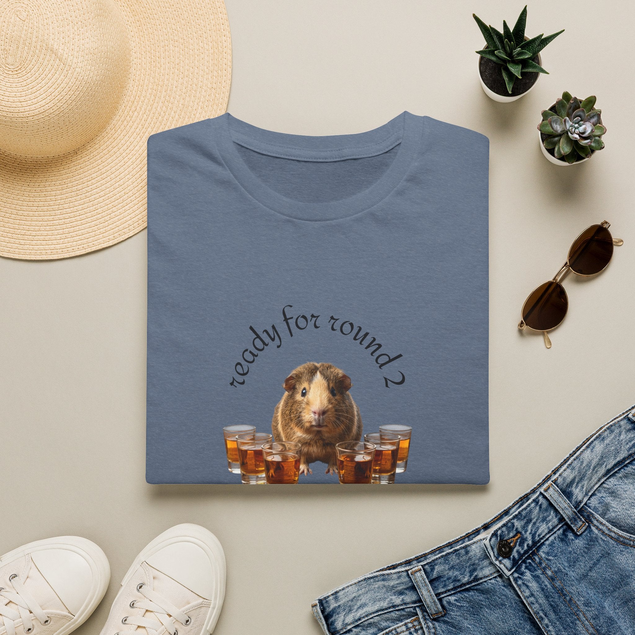 ROUND 2 Unisex Soft style T-Shirt