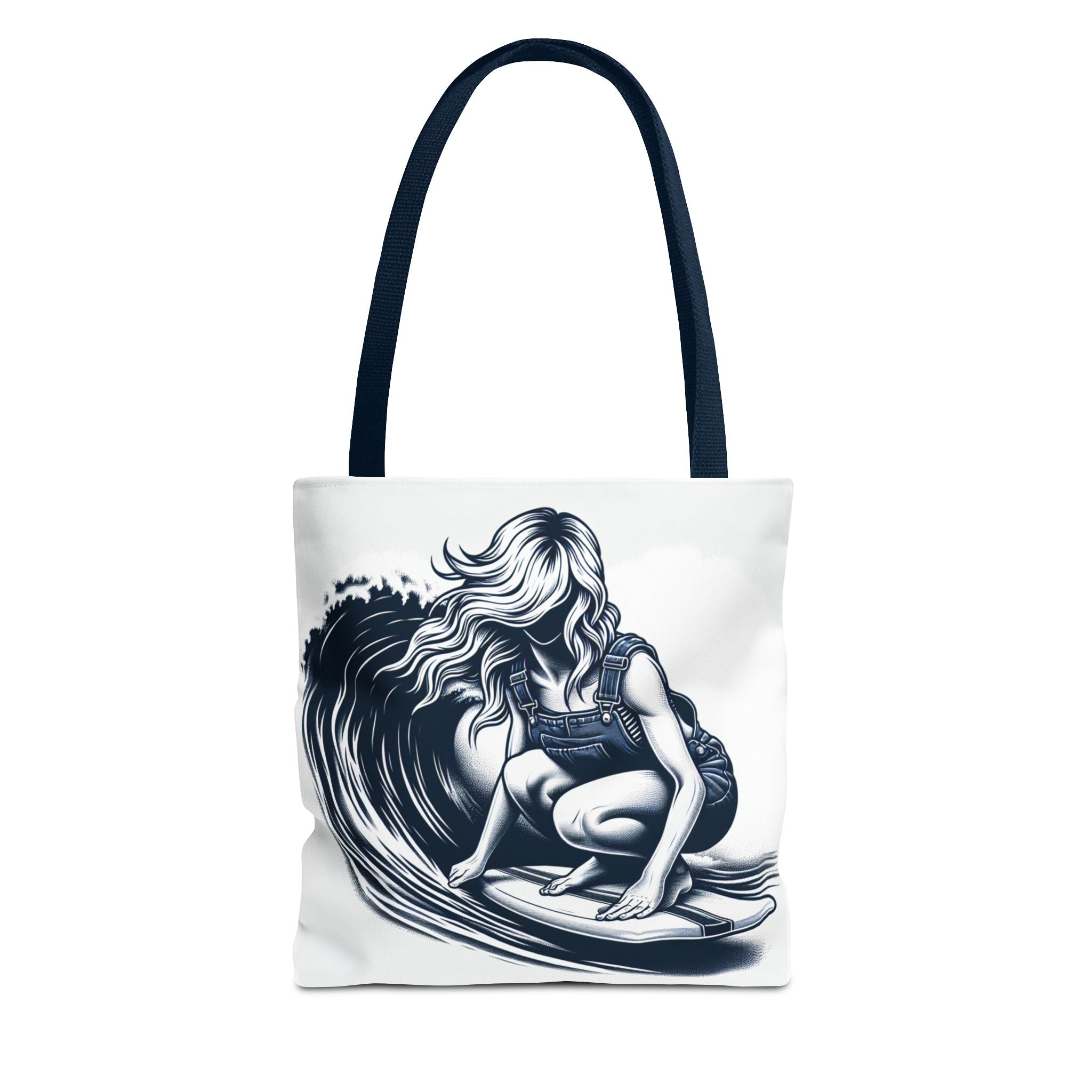 Female Surfer Tote Bag (AOP)