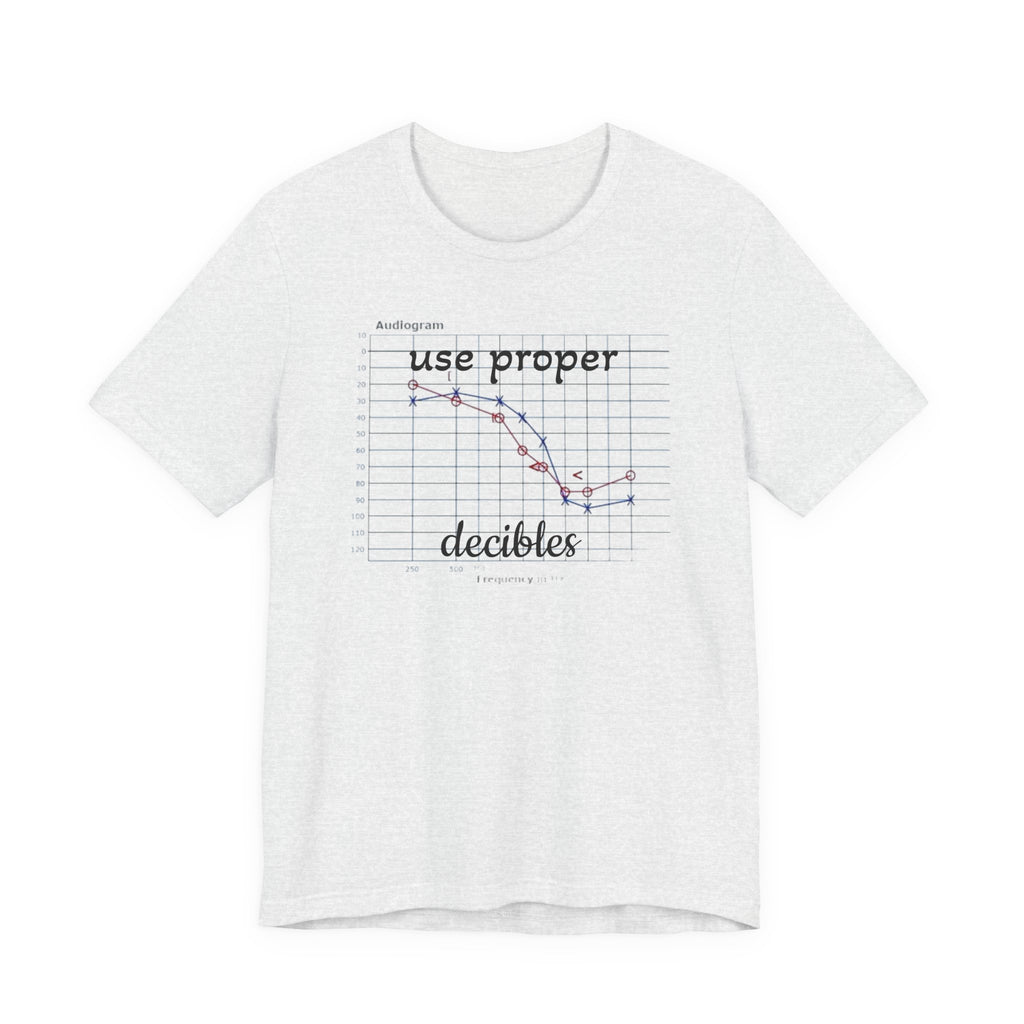 DECIBEL METER Jersey Short Sleeve Tee