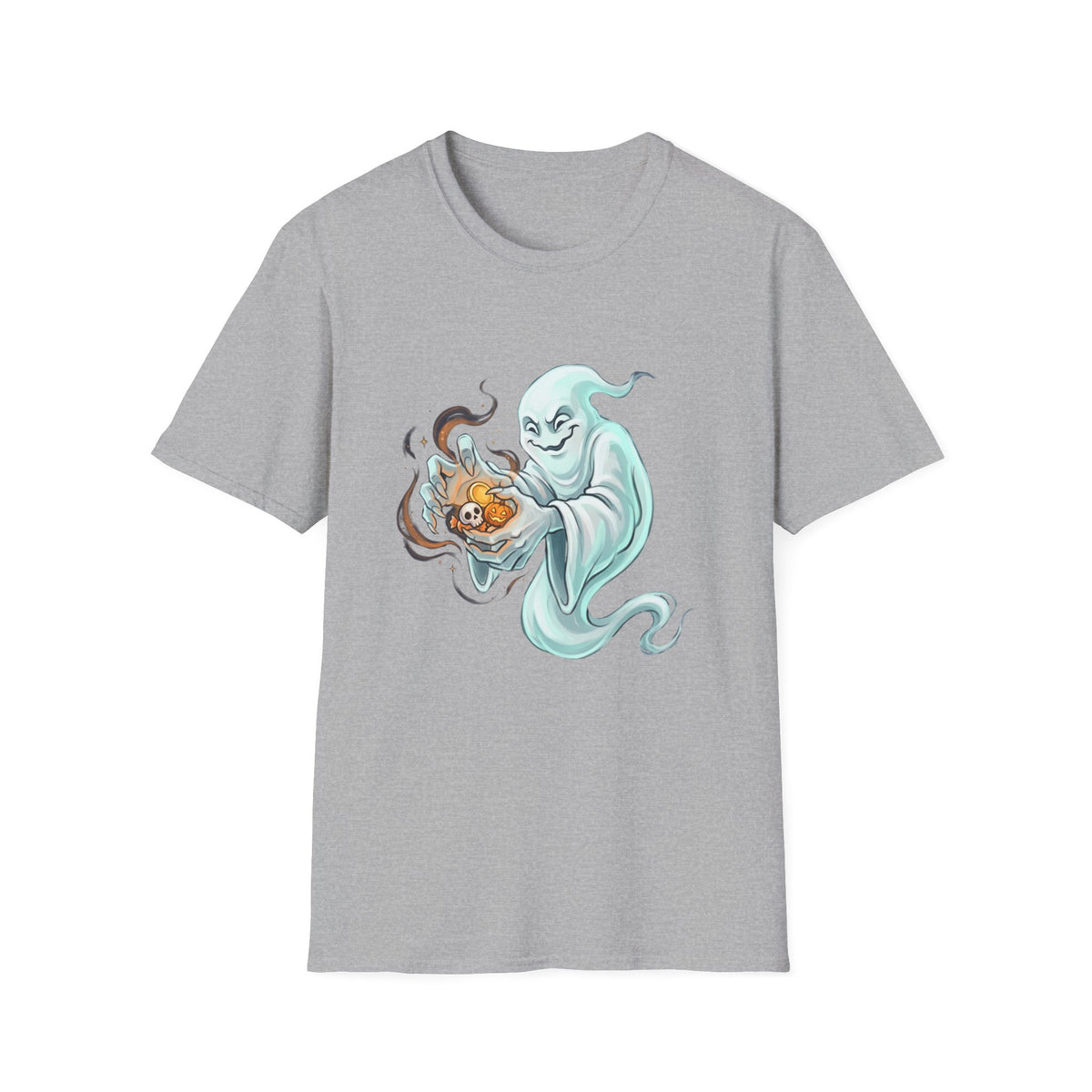 Ghost Portal Halloween Unisex Softstyle T-Shirt