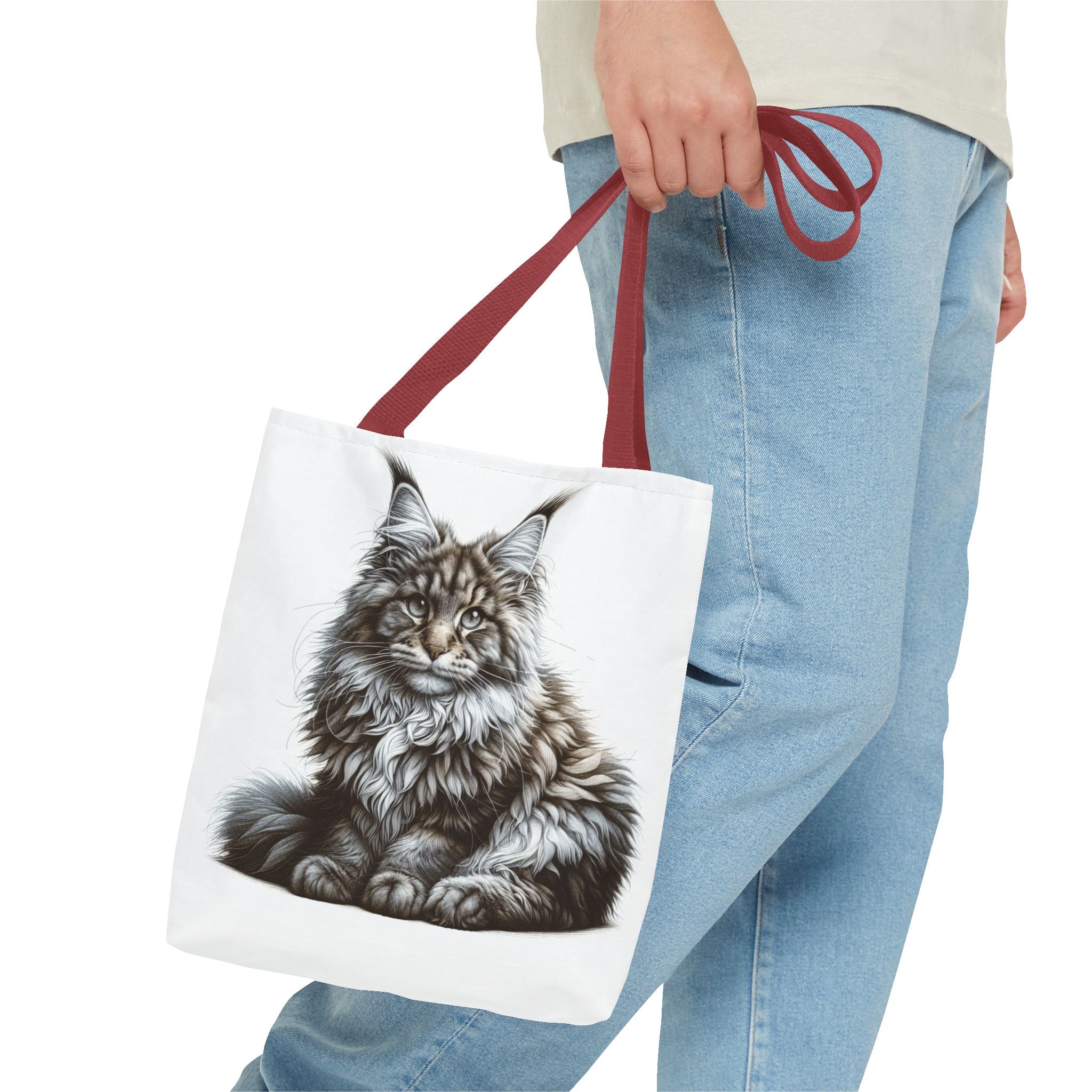 Maine Coon Cat Tote Bag (AOP)