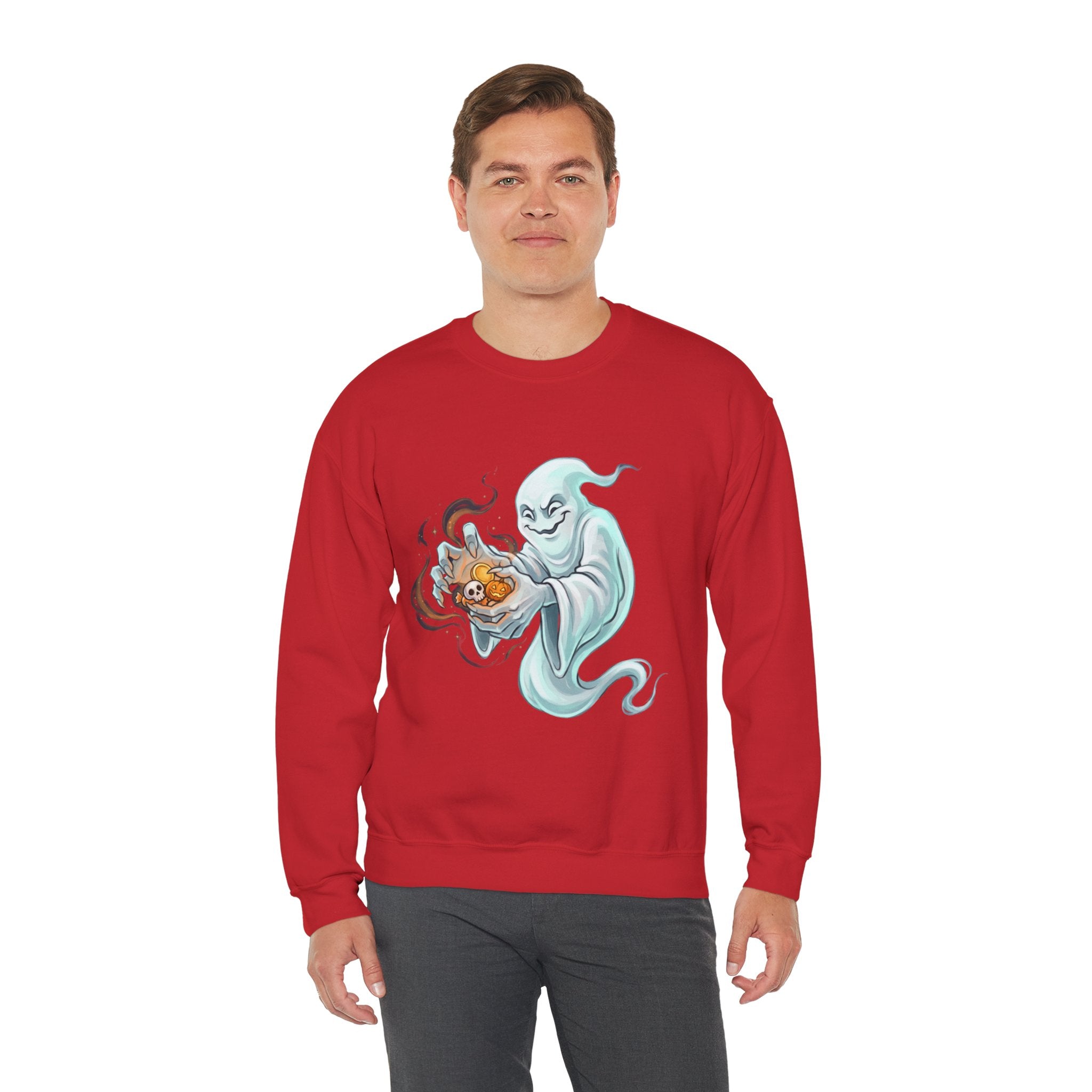 Ghost Portal Halloween Unisex Heavy Blend Crewneck Sweatshirt