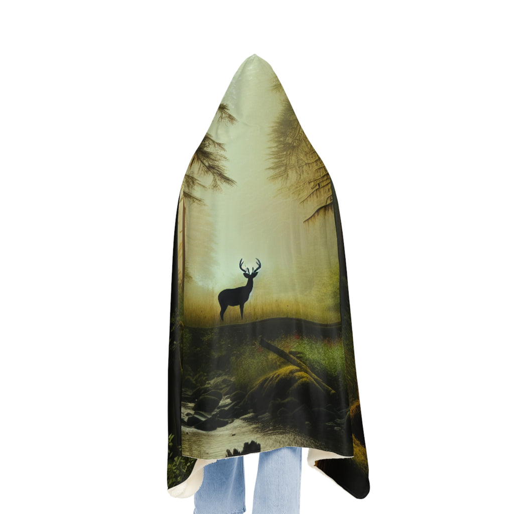 Snuggle Blanket - Deer in the Woods