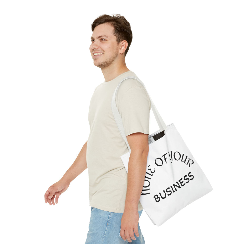None of your Business (rat on the backside)Tote Bag (AOP)