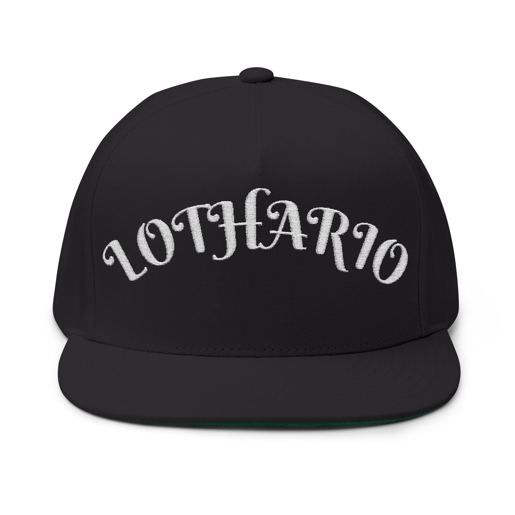 Flat Bill Cap (Embroidery)