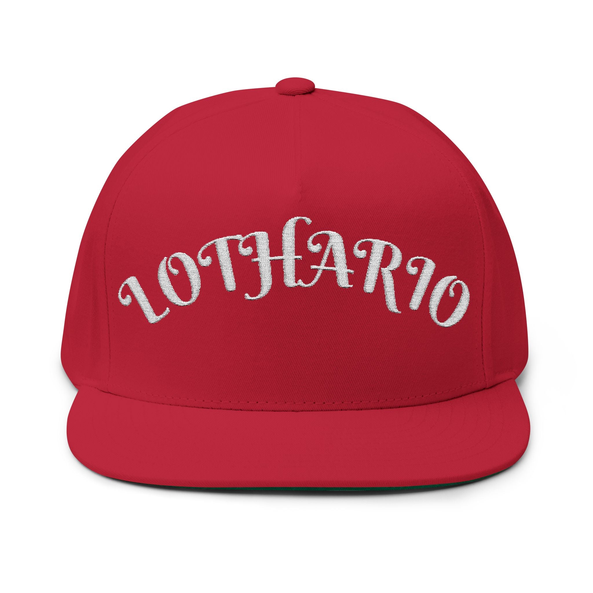 Flat Bill Cap (Embroidery)